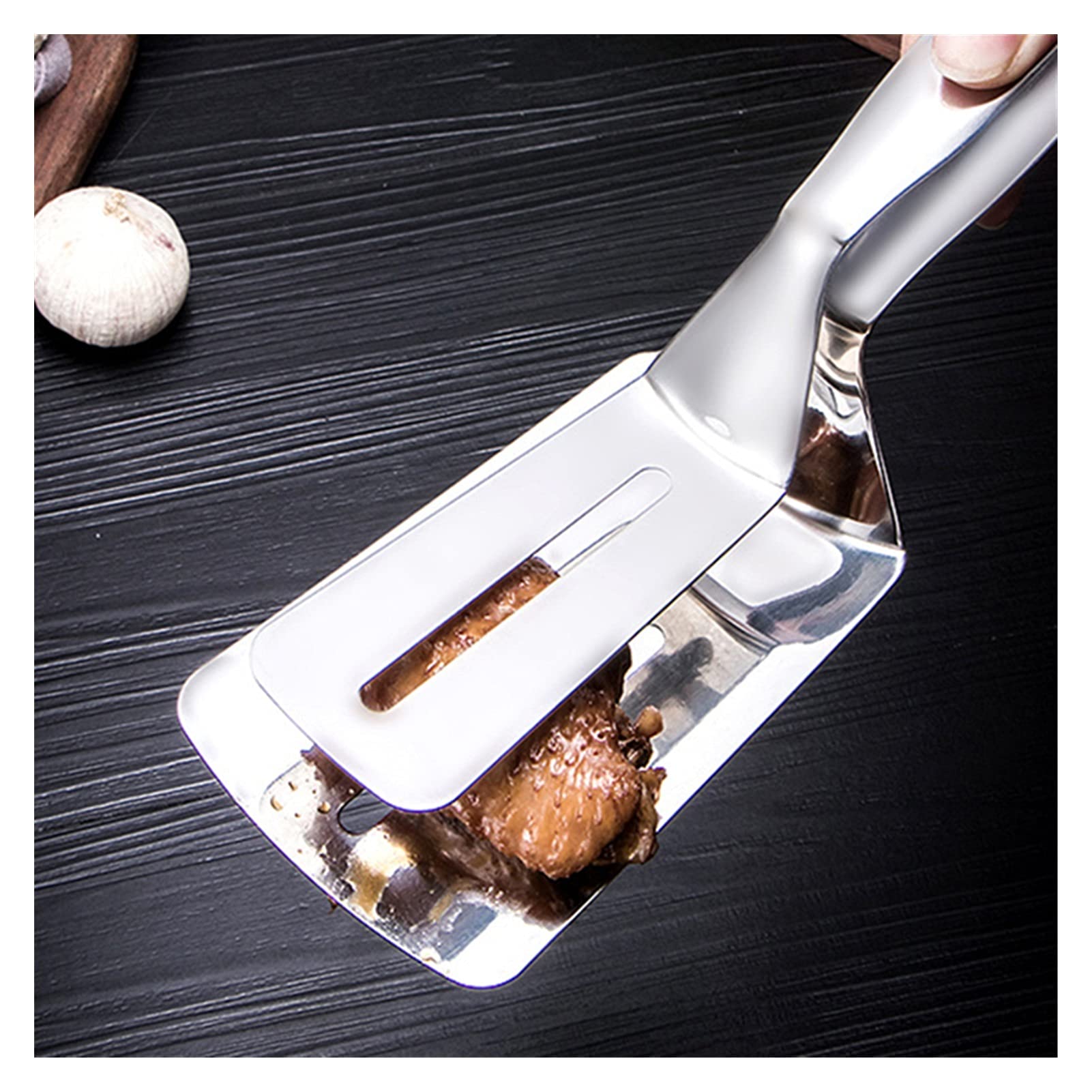 Stainless Steel Kitchen BBQ Tongs Set - Durable Bread, Steak, Fish Clamp Utensils for Grilling, Frying, and Serving - Perfect for Outdoor Barbecues, Camping, and Home Cooking