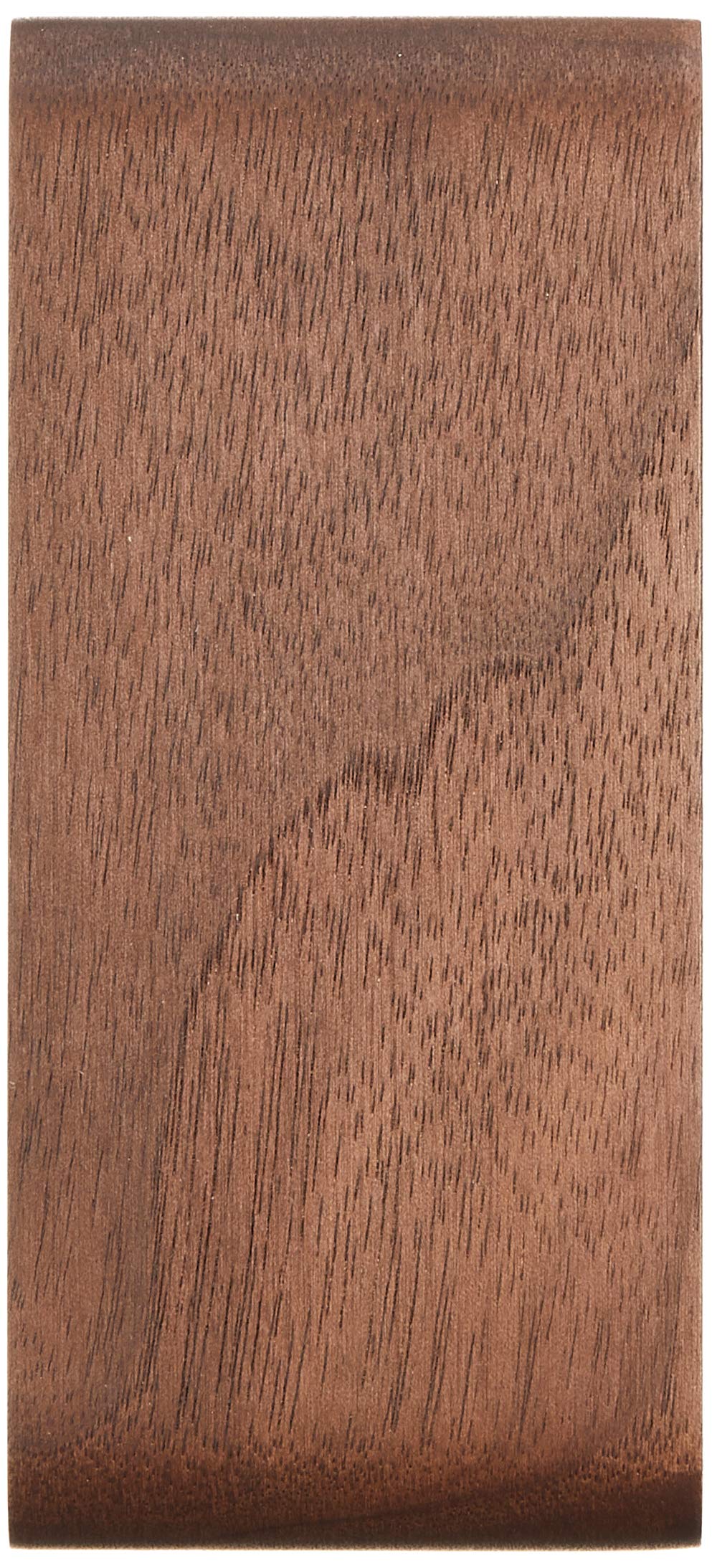 Lemnos Men's Yokan Wood Table Clock - Handcrafted Brown Wooden Desk Clock for Home & Office Decor - Perfect for Bedroom, Living Room, and Workspace