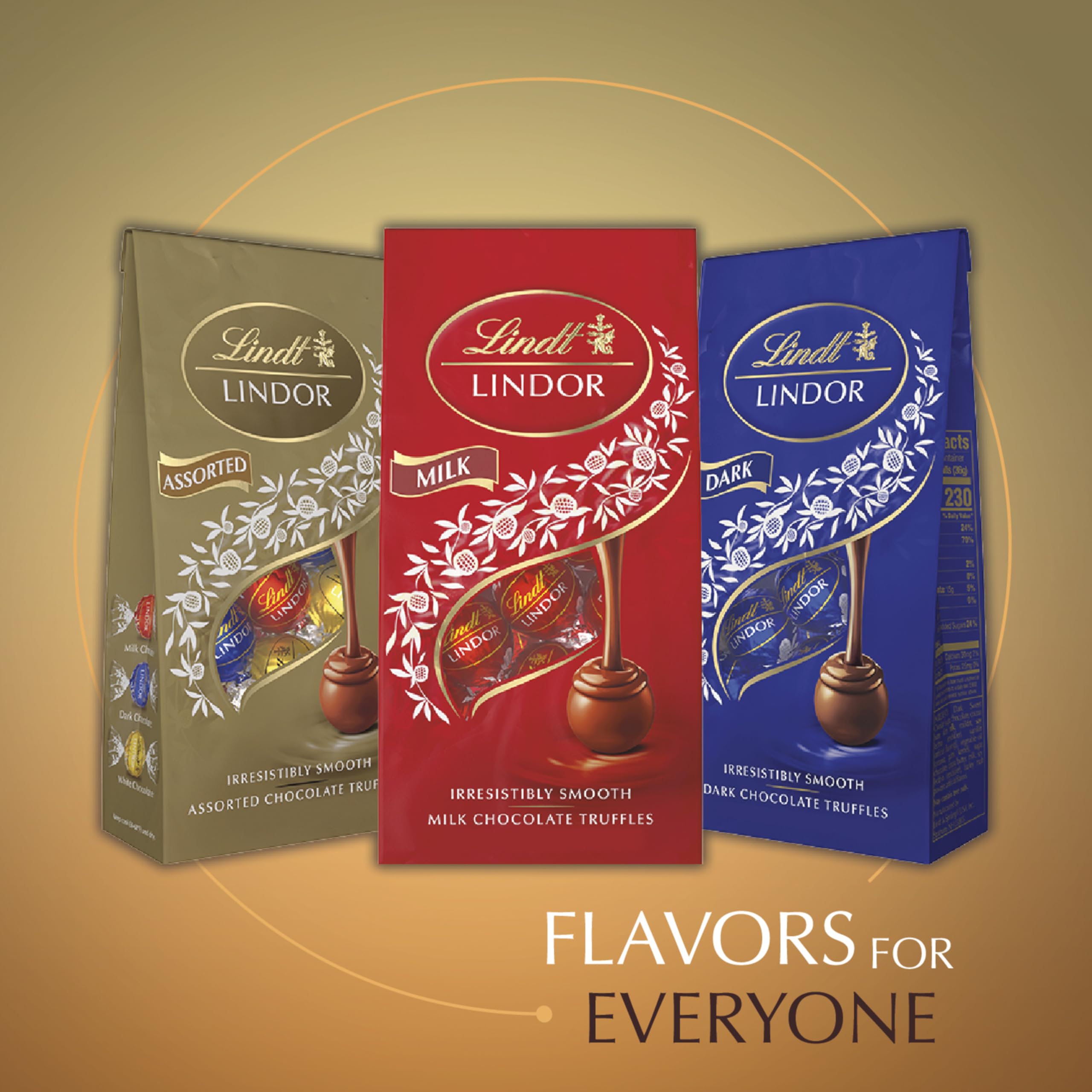 Lindt LINDOR Dulce de Leche Milk Chocolate Truffles - Smooth Melting Center - 5.1 oz Bag - Perfect for Gifts, Parties & Dessert Toppings