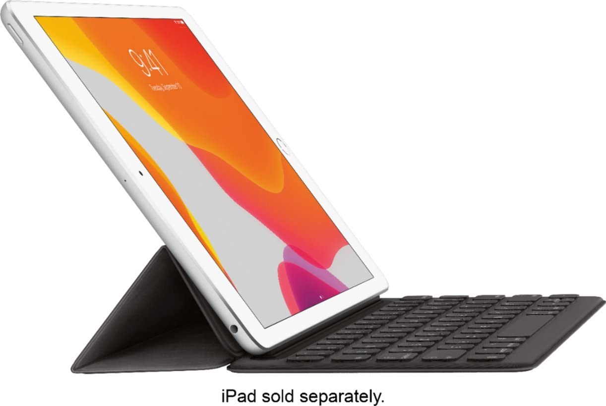 Apple Smart Keyboard for iPad 7th/8th/9th Gen & iPad Air 3rd Gen - US English Layout (Renewed) | Perfect for Work, Study & Creative Projects