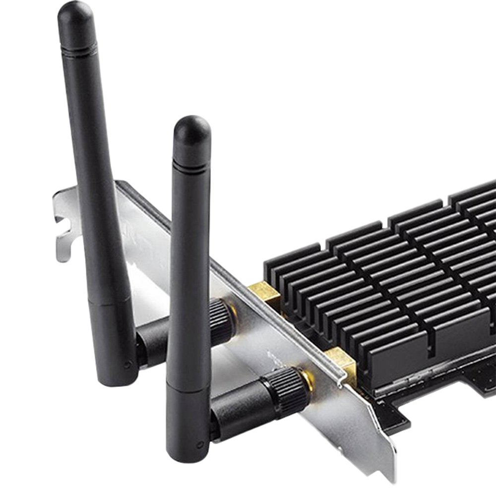TP-Link Archer T6E AC1300 Wireless Dual Band PCIe WiFi Adapter - High Speed 1300Mbps, 5GHz/2.4GHz, Low Latency for Gaming & Streaming - Desktop PC WiFi Card for Home & Office Use