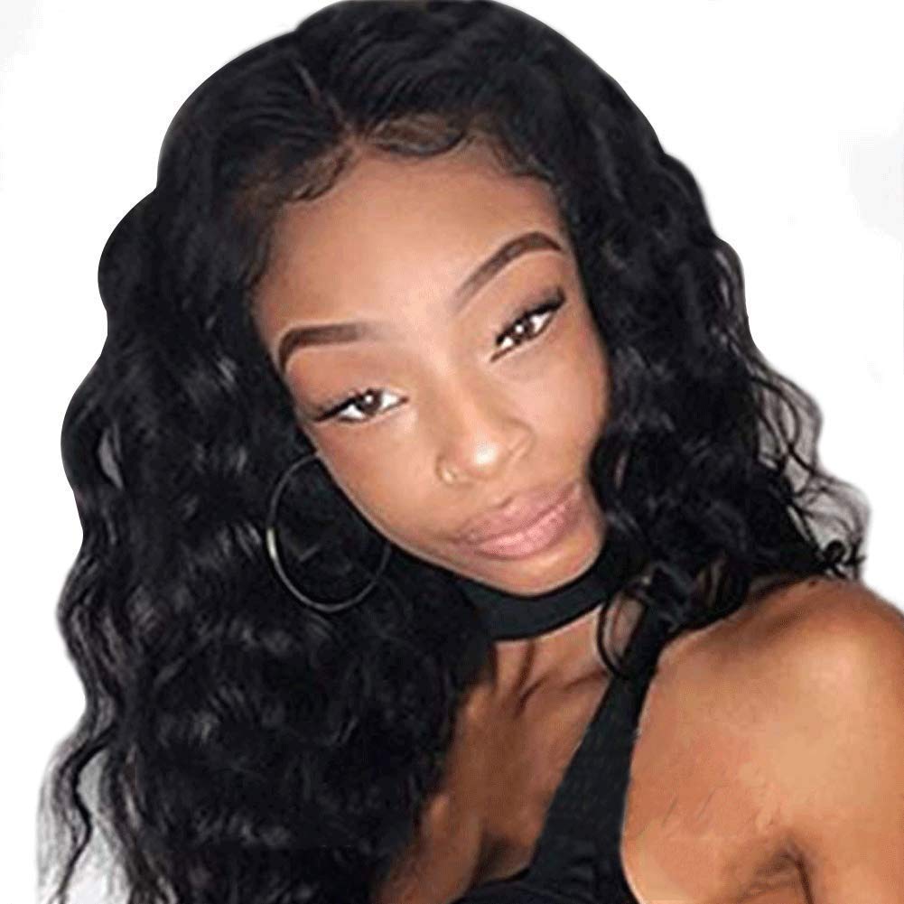 9A Brazilian Virgin Human Hair Wigs for Black Women - Glueless Lace Front Wig with Baby Hair, Pre-Plucked Body Wave, 130% Density (12 Inch) | Perfect for Daily Wear, Parties & Special Occasions