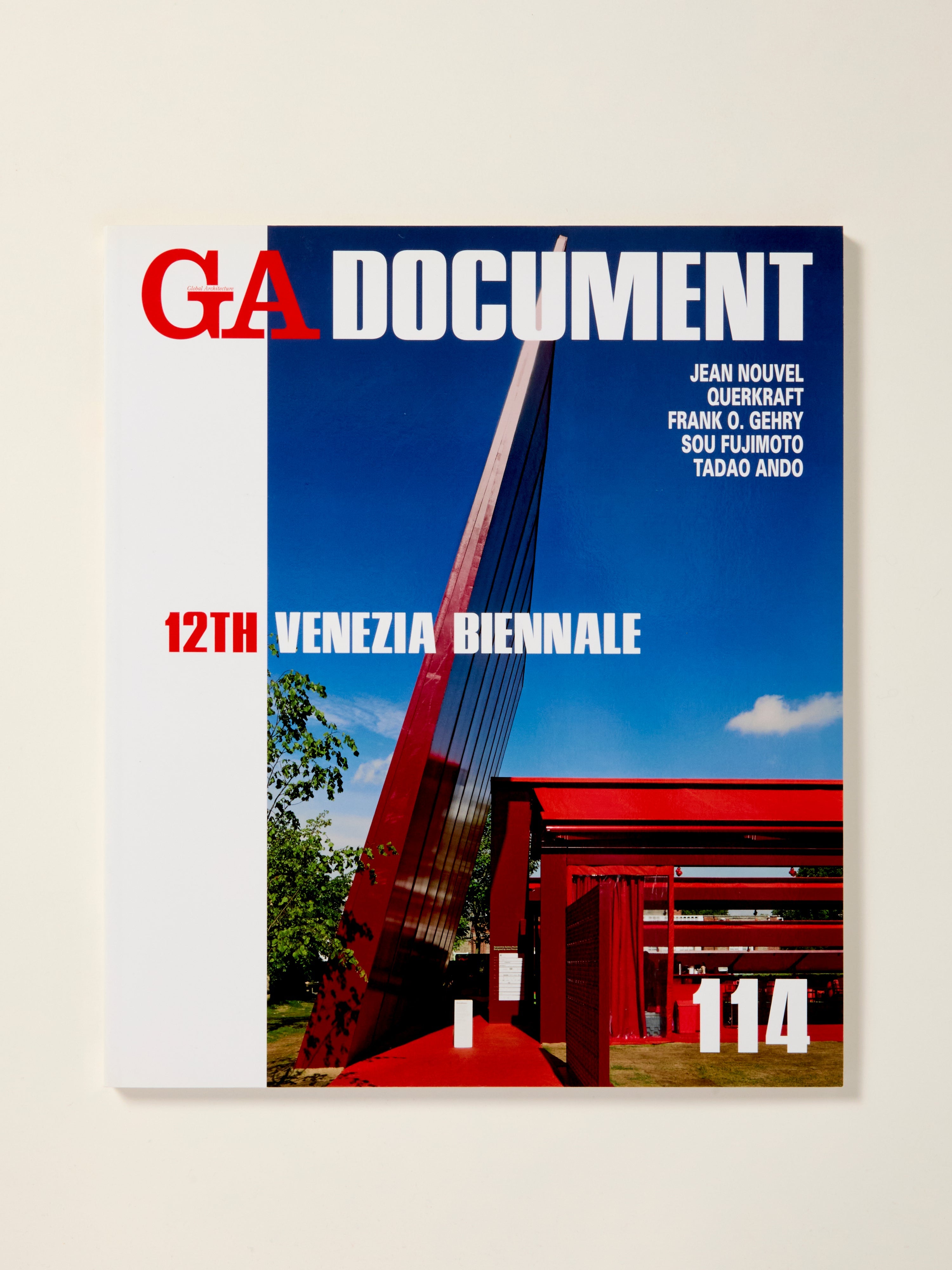 GA Document 114: 12th Venice Biennale Architecture Exhibition - Contemporary Design Catalog for Art Collectors & Museum Professionals