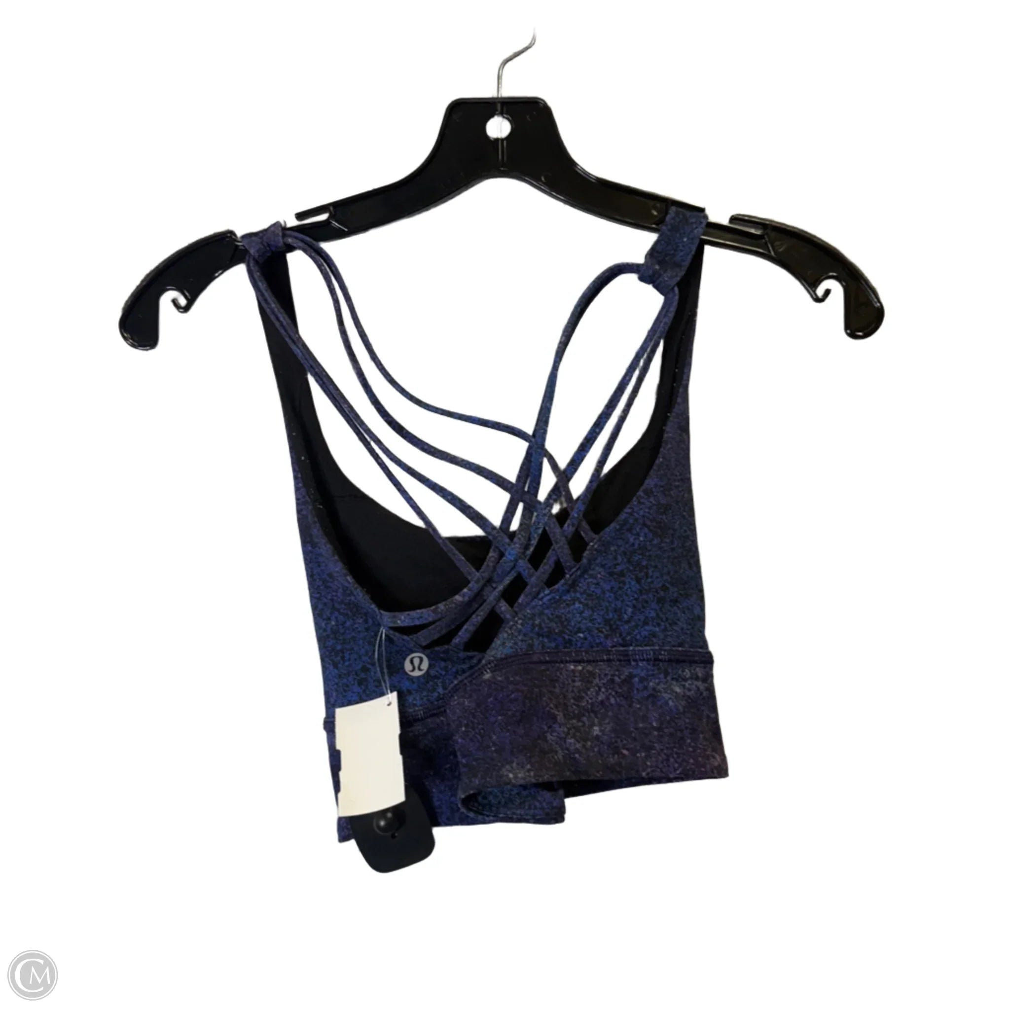 Lululemon Navy Athletic Sports Bra for Women - Size 4 - High-Impact Workout, Yoga & Running Support - Perfect for Gym, Fitness & Active Lifestyle