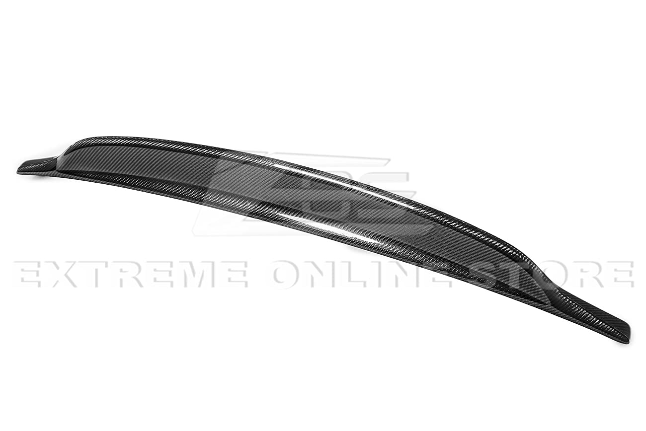 HighKick Duckbill Style Carbon Fiber Rear Trunk Spoiler for 2015-2021 Subaru WRX STI - Perfect Fit Replacement & Performance Upgrade for Street Racing & Car Shows