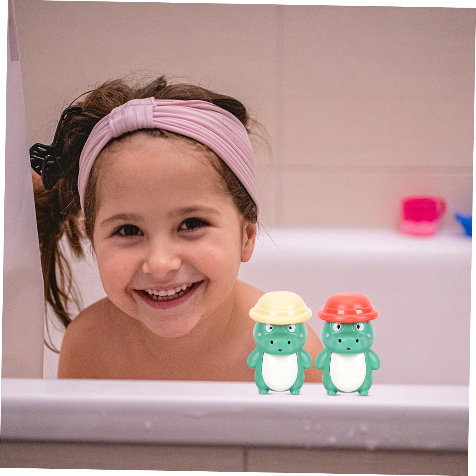 iFundom 10-Pack Wind-Up Bath Toys - Swimming Whale Squirt Water Spray Toys for Kids, Fun Bathtub & Pool Games - Perfect for Toddlers & Baby Bath Time Play