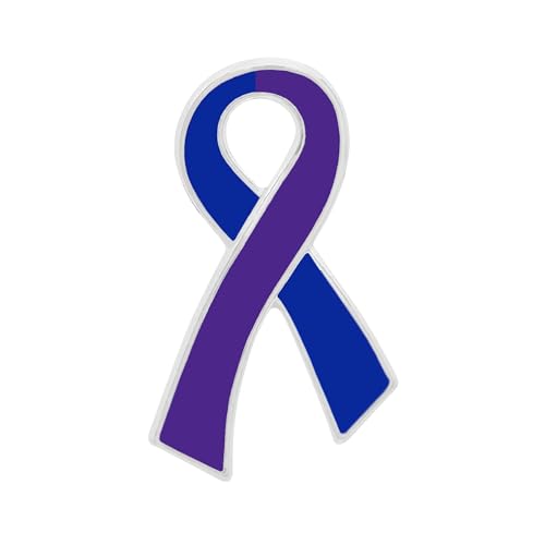 Blue & Purple Ribbon