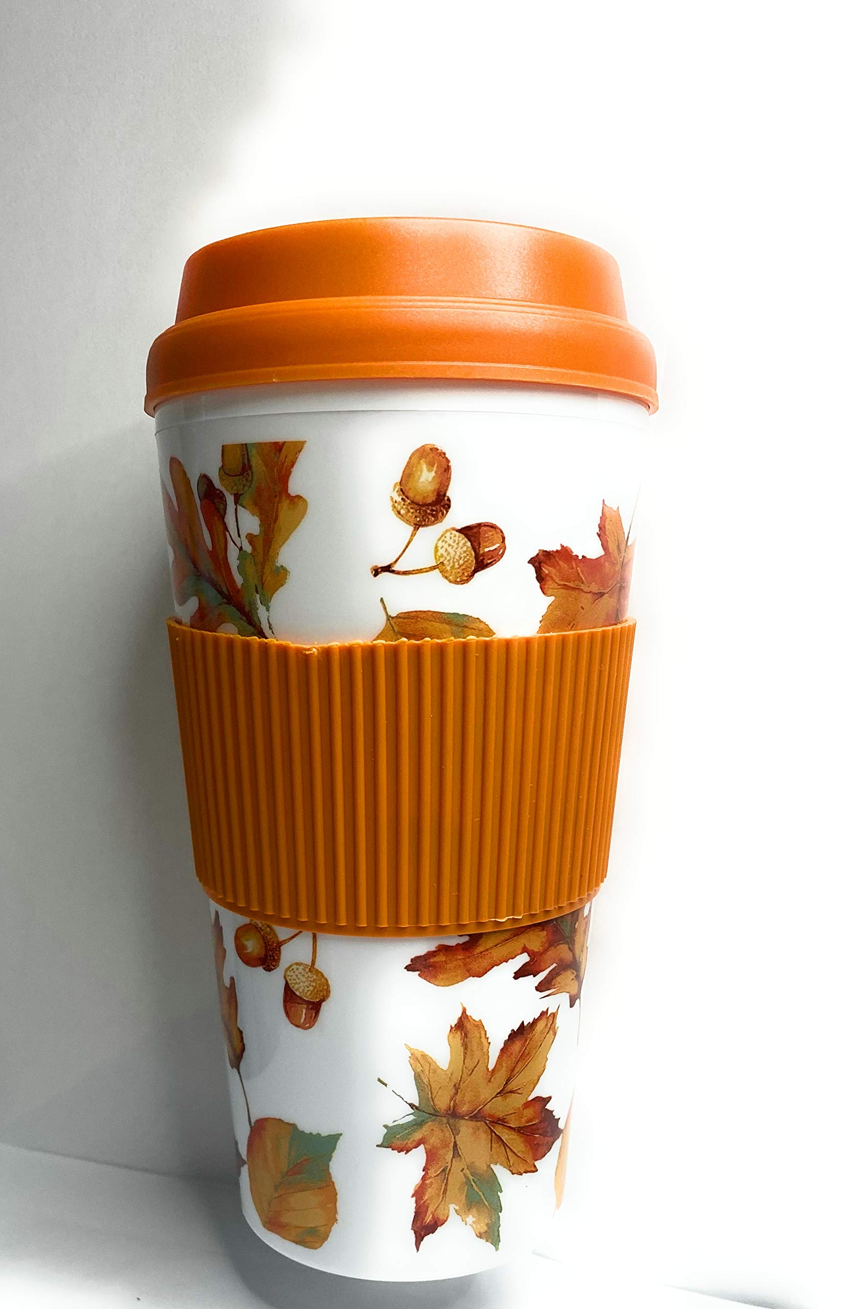 Pick of the Patch Travel Tumbler - Insulated Stainless Steel Fall Themed Cup for Coffee & Tea - Perfect for Pumpkin Patch Visits & Autumn Adventures