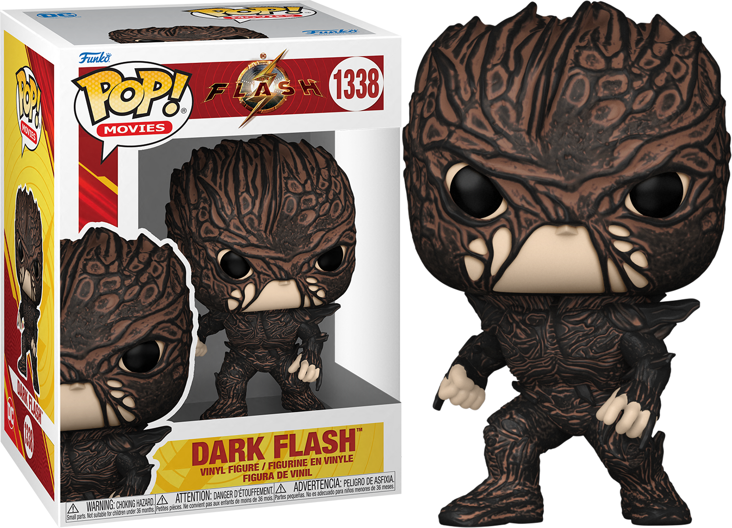 Dark Flash #1338 Action Figure - Collectible DC Comics Superhero Toy for Kids & Adults - Perfect for Display, Gifts, and Role Play