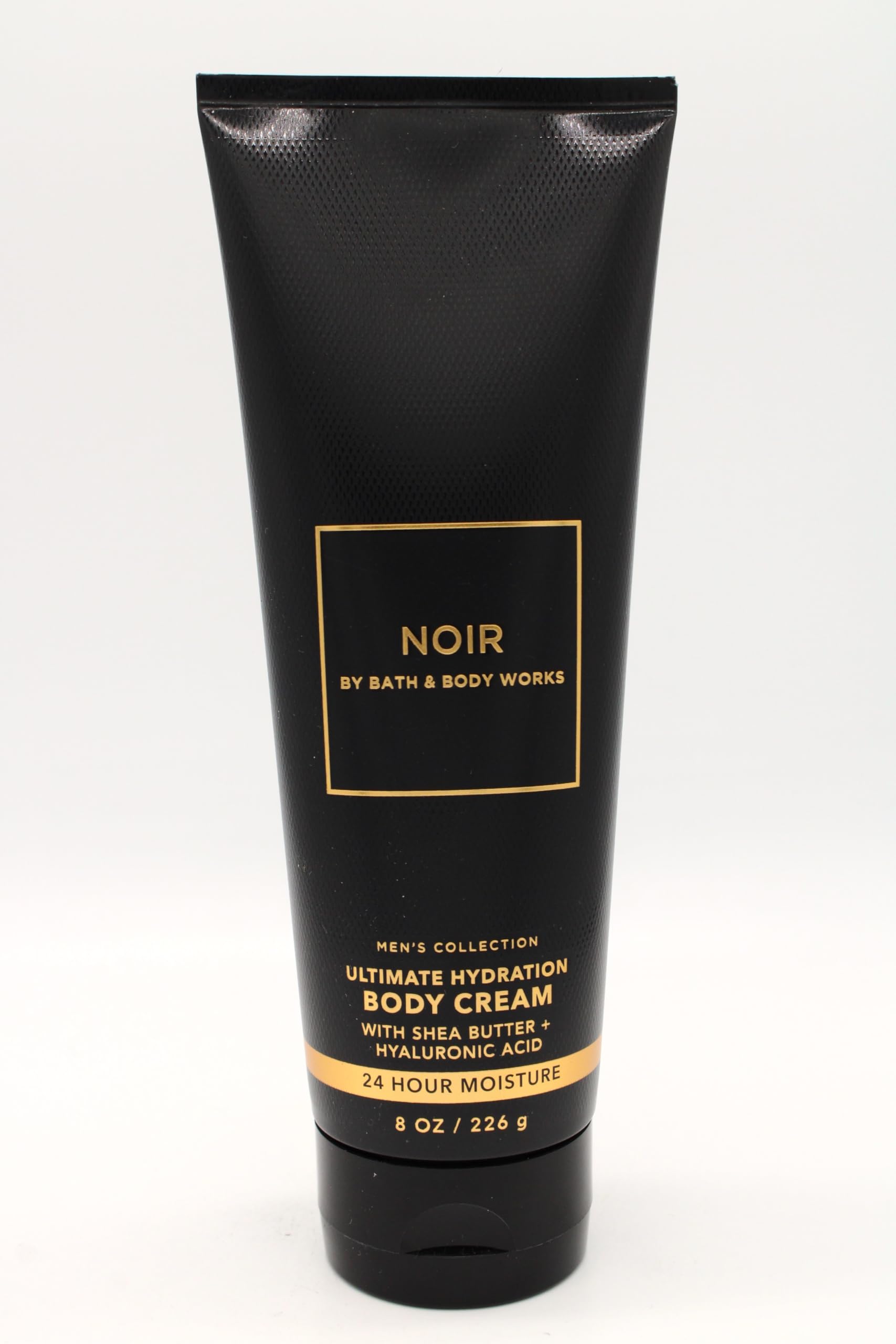 **Noir BBW Bath & Body Ultimate Hydration Body Cream for Men – 8 oz | Deep Moisturizing Lotion for Dry Skin, Post-Shave Care & Daily Hydration**    *(Use for intense hydration, soothing razor burn, and keeping skin soft all day.)*