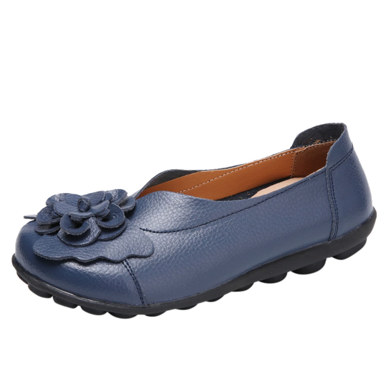 MLAGJSS Women's Comfortable Ballet Flats - Soft Slip-On Pointed Toe Dance Shoes for Women | Casual Espadrille Flats for Ballet, Practice, and Everyday Wear