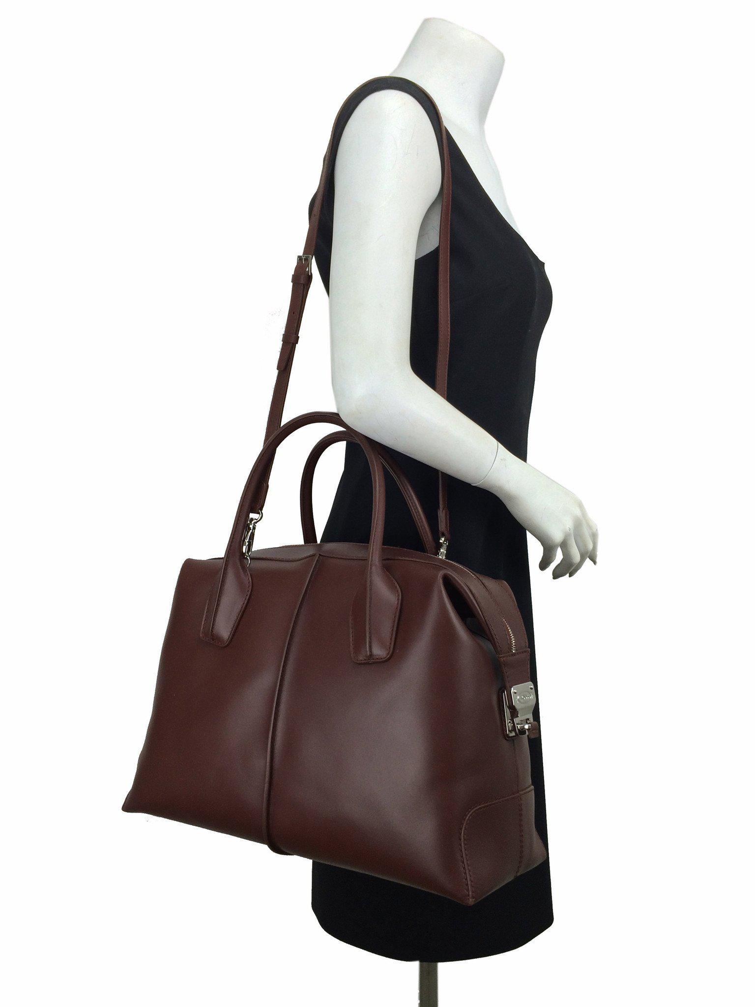Tod's Leather D Styling Manici New Grande Tote Bag for Women | Premium Italian Leather Handbag | Perfect for Work, Travel & Everyday Use