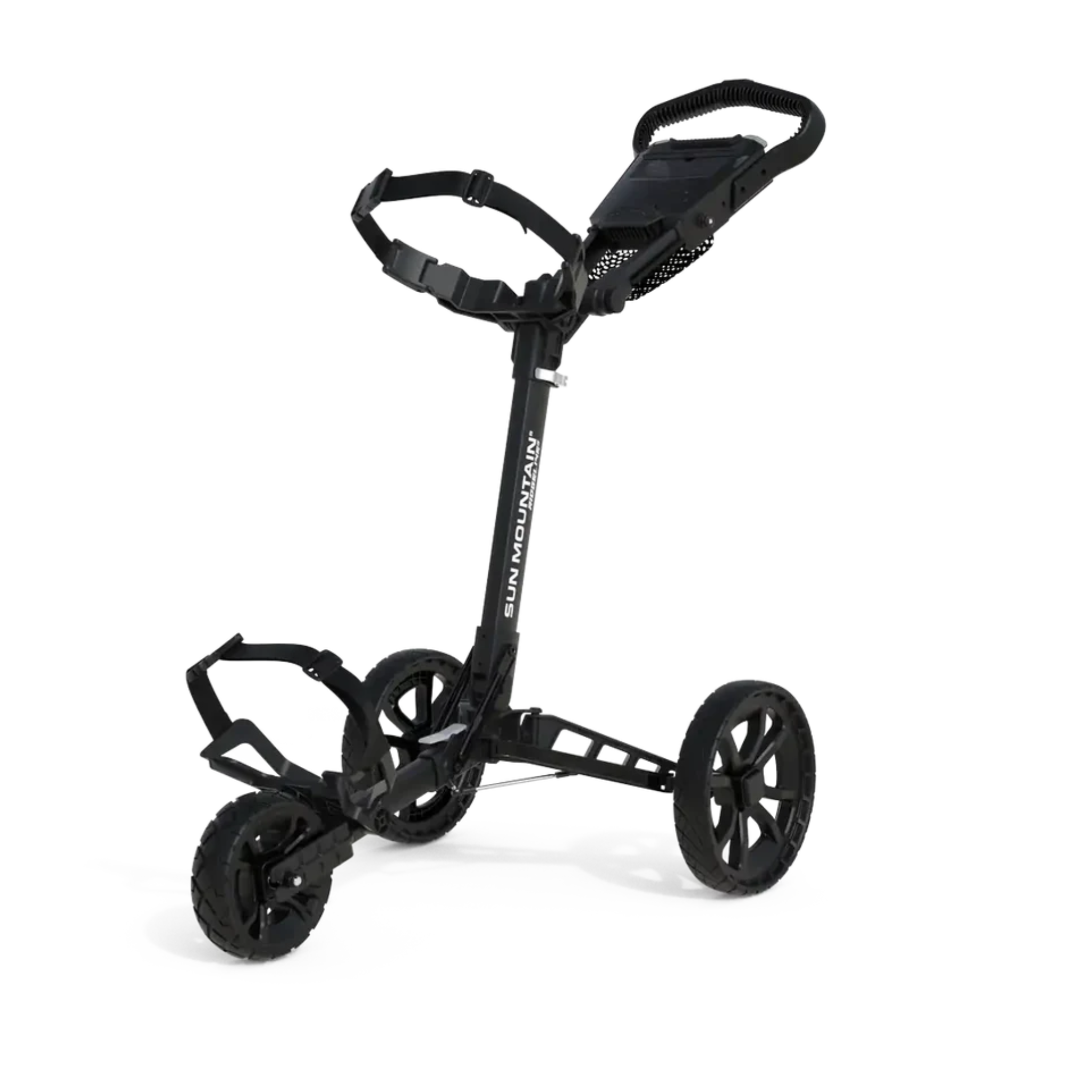Sun Mountain Ridgeline 3 Golf Push Cart - Lightweight & Durable Golf Trundler for Men & Women - Perfect for Golf Courses & Practice Ranges