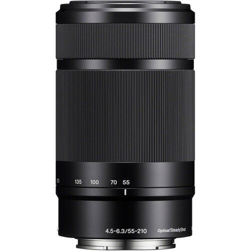 Sony E 55-210mm F4.5-6.3 OSS APS-C Zoom Lens for Alpha Mirrorless Cameras - Black | Portrait, Travel & Wildlife Photography