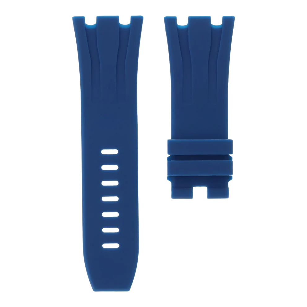 Audemars Piguet Royal Oak 30mm XS Blue Rubber Strap BR.403.705.021CA - Luxury Watch Band Replacement for Women's Watches | Perfect for Daily Wear, Sports & Water Activities