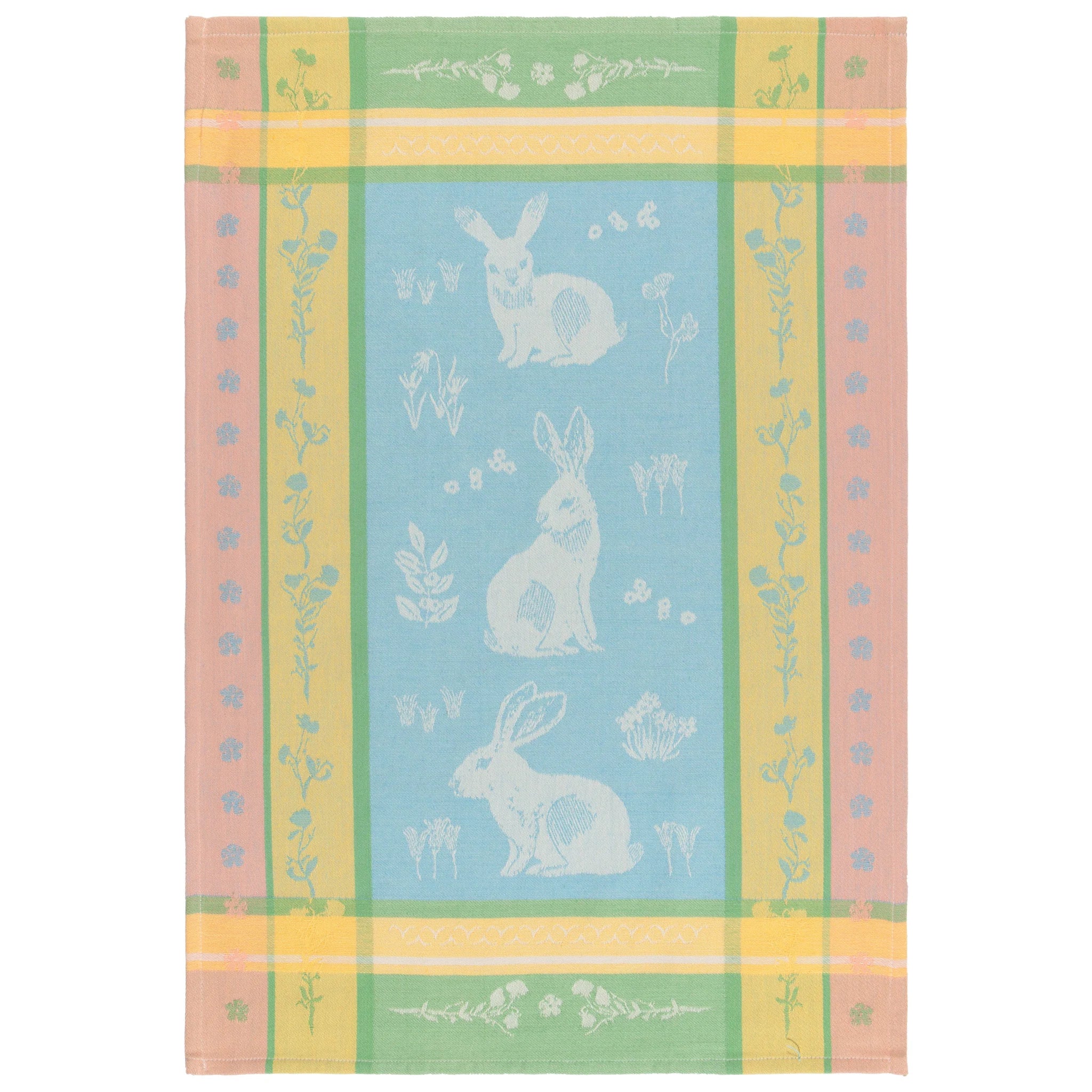 Now Designs Easter Bunny Woven Jacquard Kitchen Dish Towel - 18