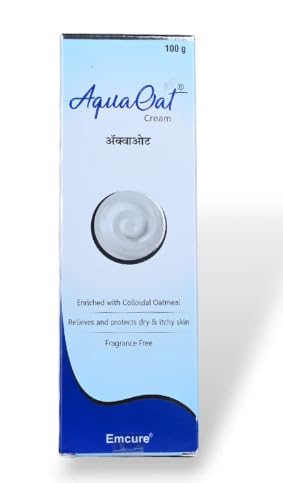 AQUAOAT Cream 100g - Hydrating Moisturizer for Dry Skin | Pack of 1 | Perfect for Daily Skincare & Nighttime Routine