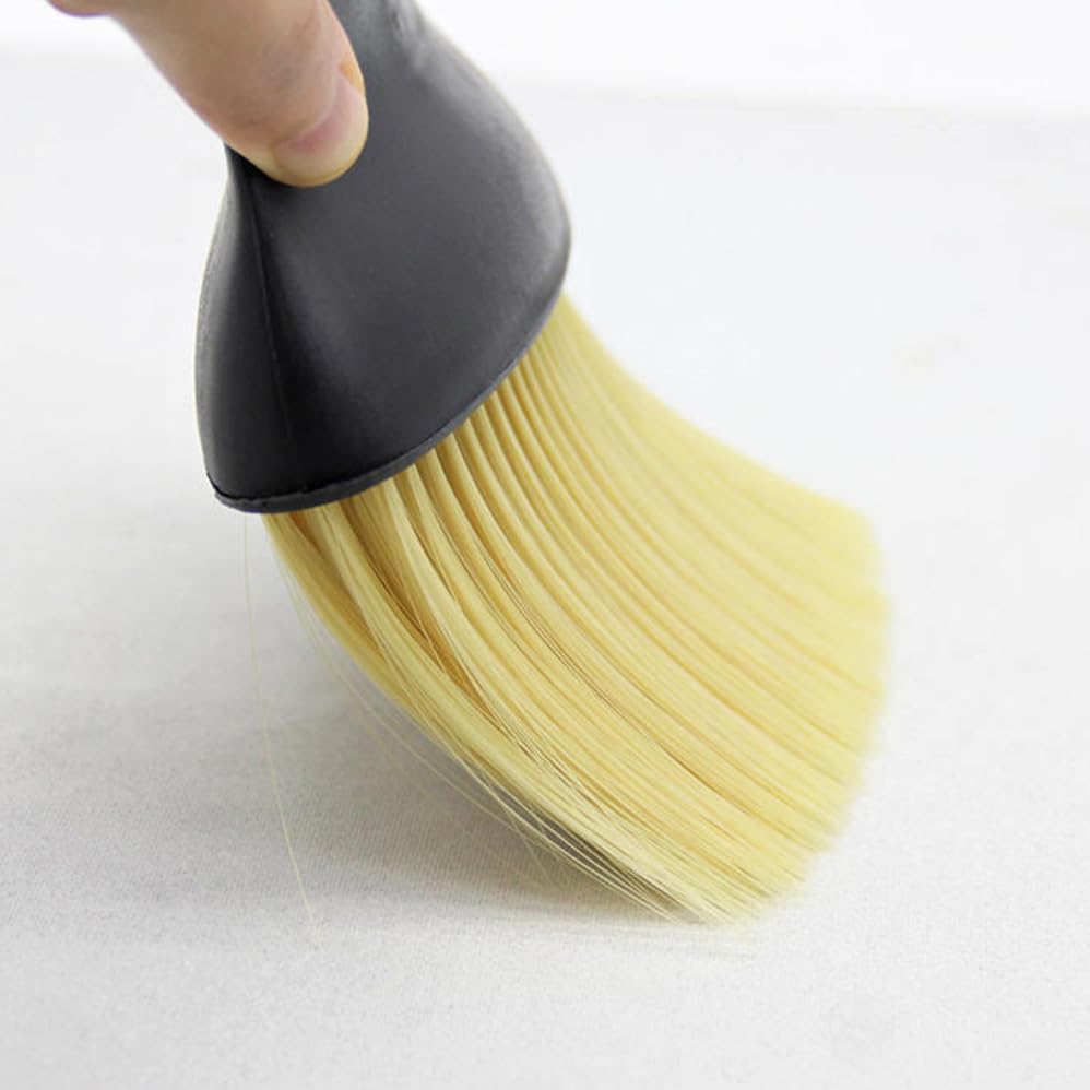 Professional Salon Neck Dusting Brush - Hair Removal Brush for Barbers & Stylists - Soft Polyester Bristles for Post-Haircut Cleanup - Perfect for Barber Shops & Home Grooming