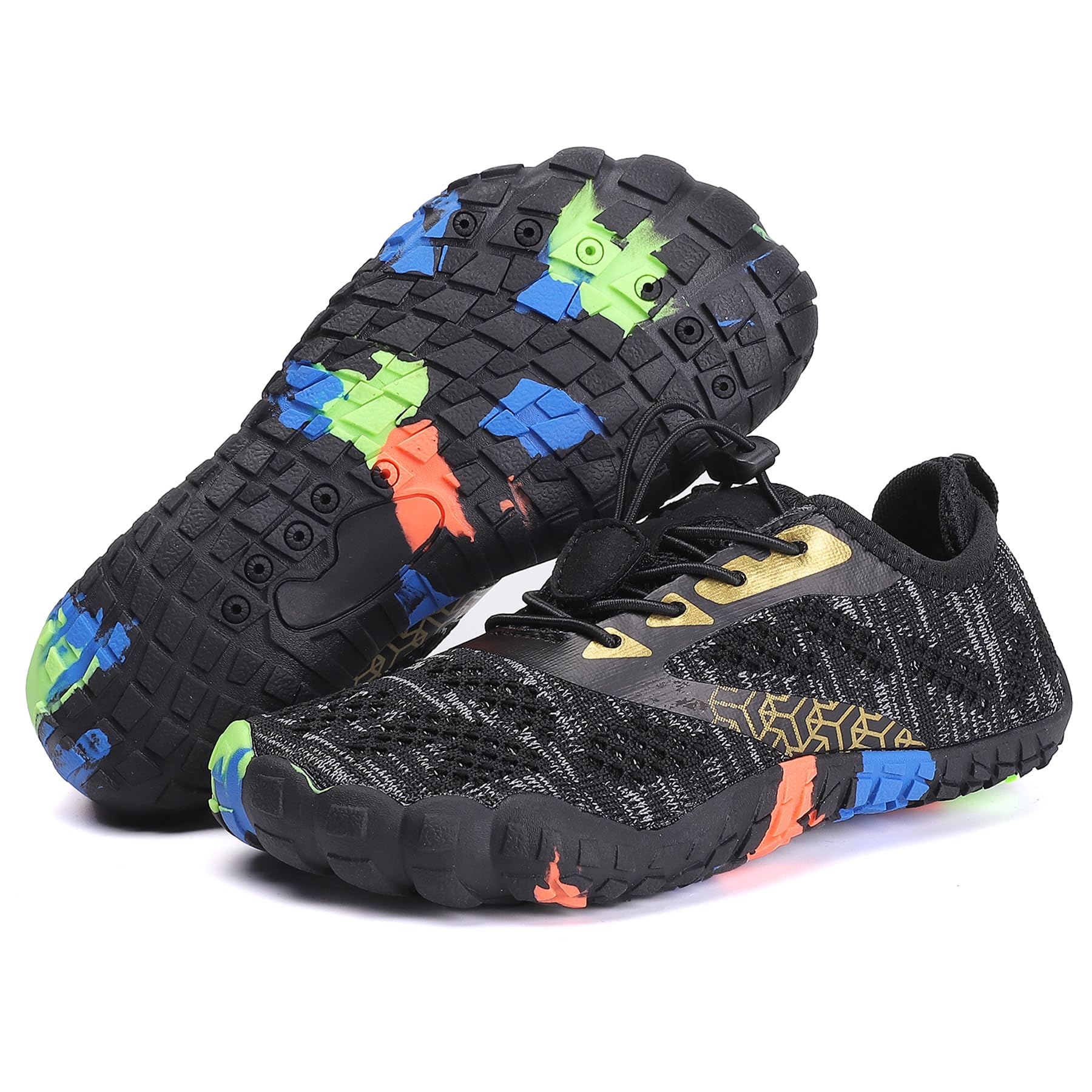 DimaiGlobal Kids Barefoot Shoes - Breathable Trail Running Sneakers for Boys & Girls | Lightweight Athletic Tennis Shoes for Toddler, Little & Big Kids | Perfect for Outdoor Play, Sports & Daily Wear