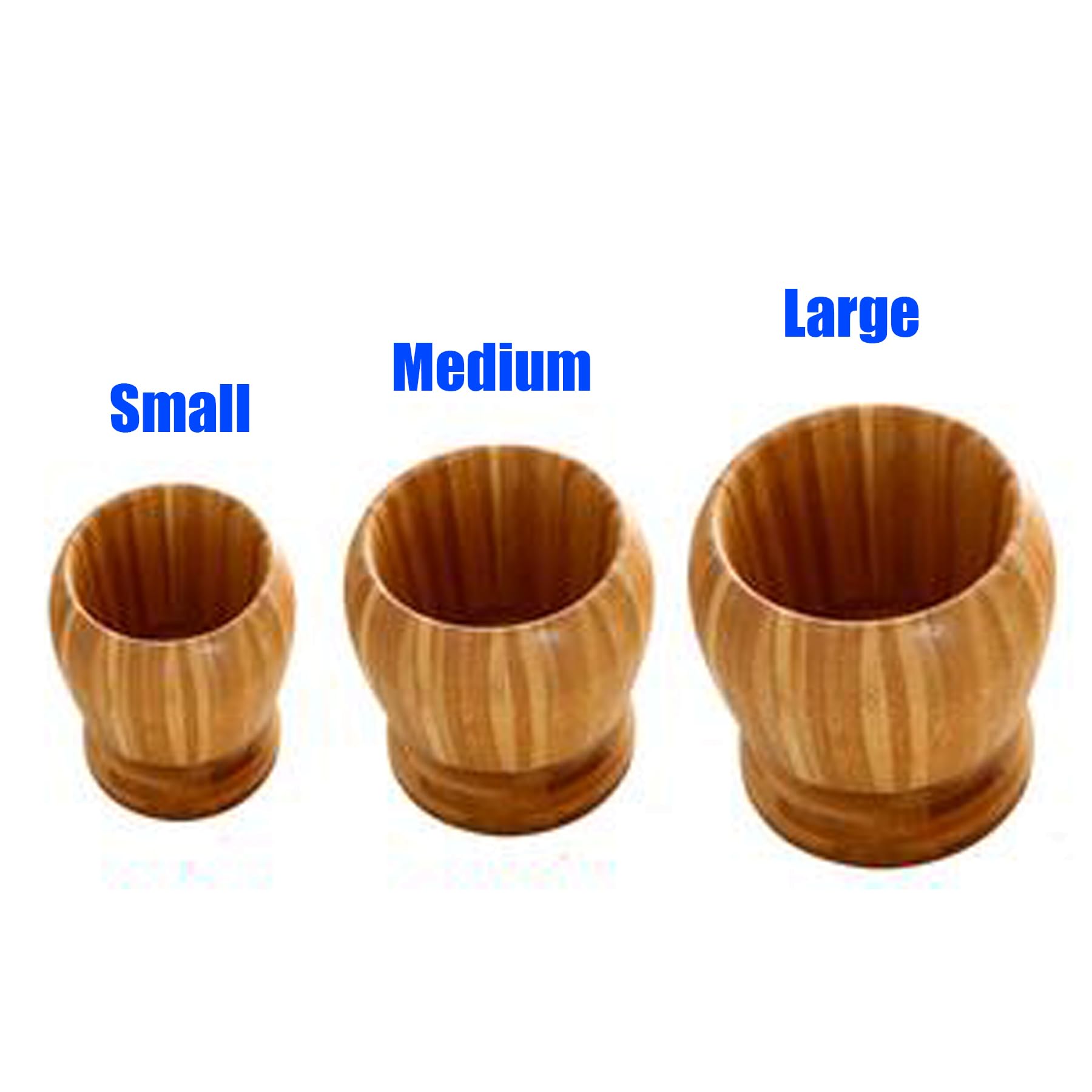 Premium Bamboo Wood Mortar and Pestle Set - Natural Guacamole Bowl, Garlic Crusher, Spice Grinder for Kitchen - Perfect for Guacamole, Salsa, Herbs & Spices - Eco-Friendly Kitchen Tool for Healthy Cooking