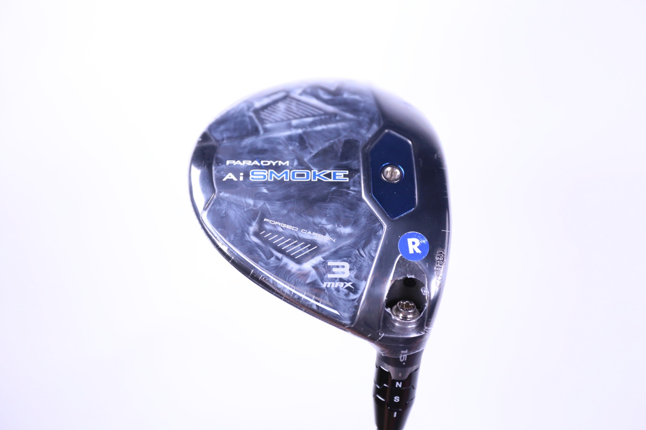 Callaway Paradym Ai Smoke MAX 3 Wood Right Handed 15° Regular Flex Golf Club - Perfect for Long Fairway Shots & Improving Accuracy on the Course