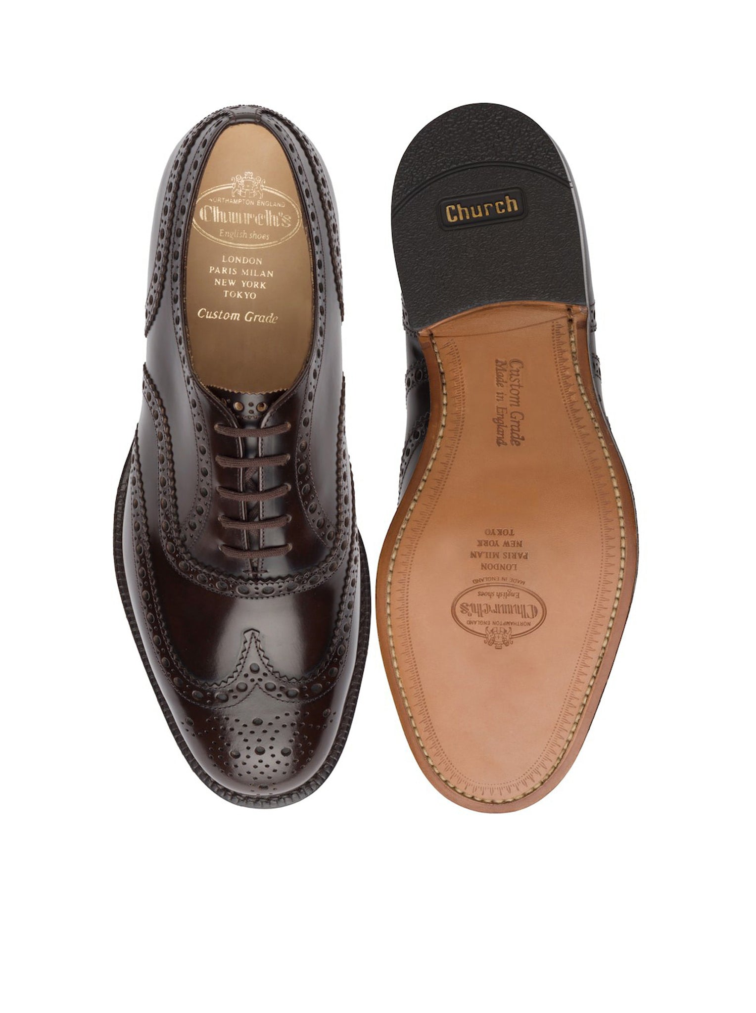 Premium Oxford Brogue Shoes for Men - Genuine Brushed Calfskin Leather - Classic Formal & Business Dress Shoes for Office, Wedding & Special Occasions