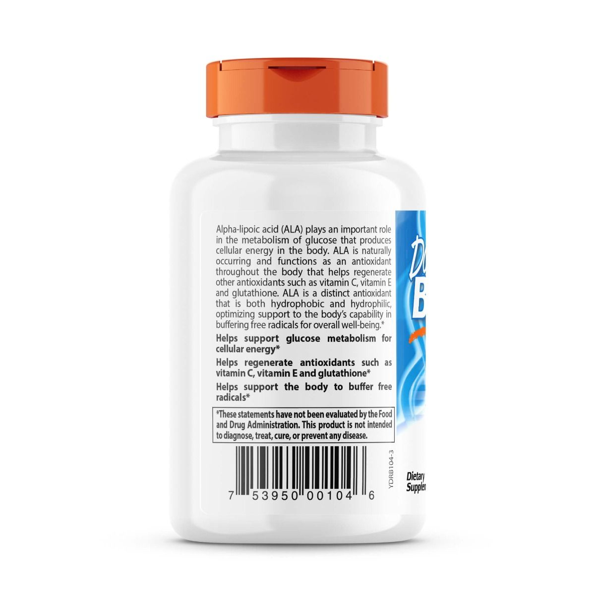 Doctor's Best Alpha Lipoic Acid 150mg - 120 Vegan Capsules for Antioxidant Support, Blood Sugar Control & Nerve Health - Perfect for Daily Wellness & Detox Supplement Routine