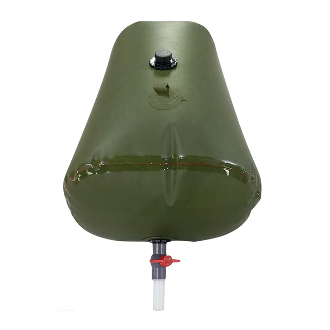 29 Gallon Portable Water Storage Tank - Lightweight Emergency Water Bladder for Camping, Road Trips & Outdoor Adventures - Flexible Fresh Water Container for Survival Kits & Disaster Preparedness