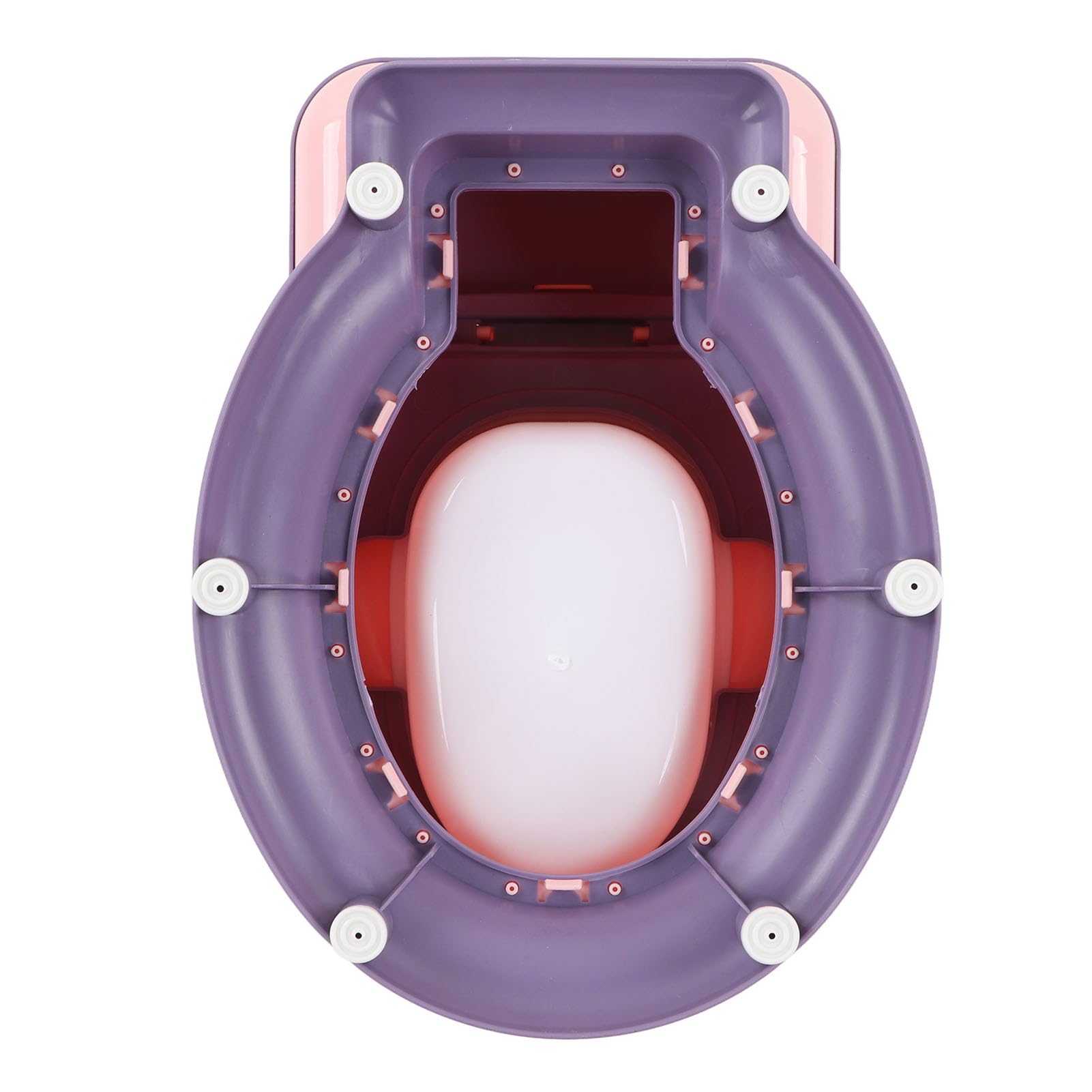 **Large Baby Potty Training Toilet for Toddlers - Detachable Universal Potty Seat for Boys & Girls (Pink) - Ideal for Home, Travel & Daycare Use**