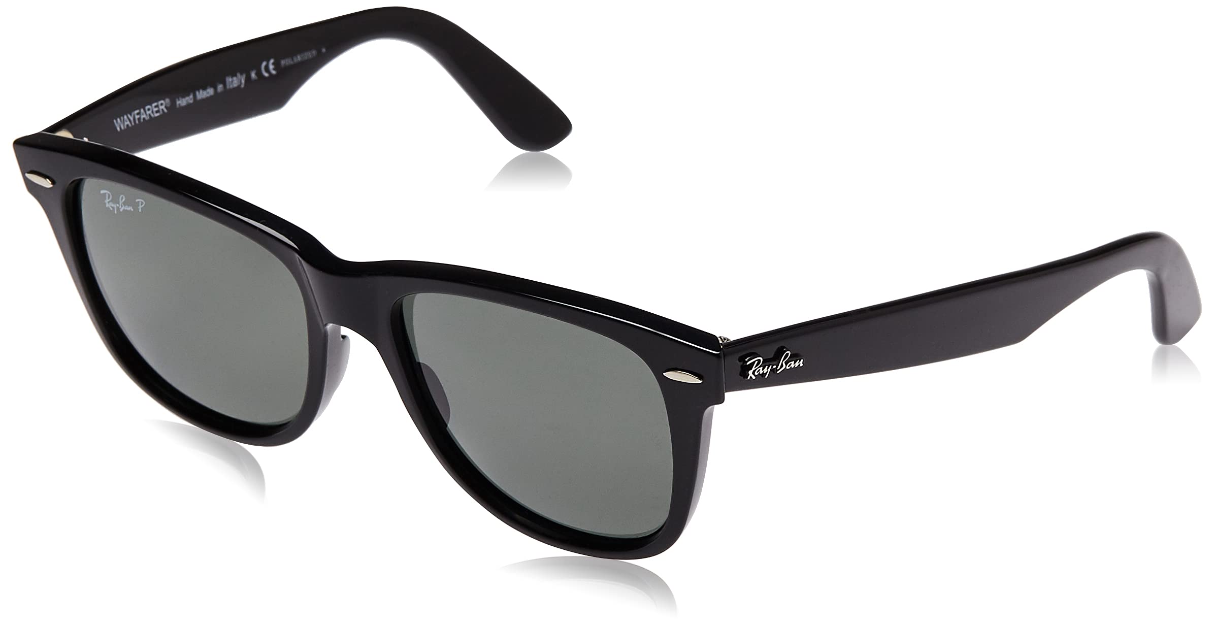 Ray-Ban RB2140 Original Wayfarer Sunglasses - Classic Polarized UV Protection Lenses for Men & Women - Perfect for Driving, Beach & Outdoor Activities
