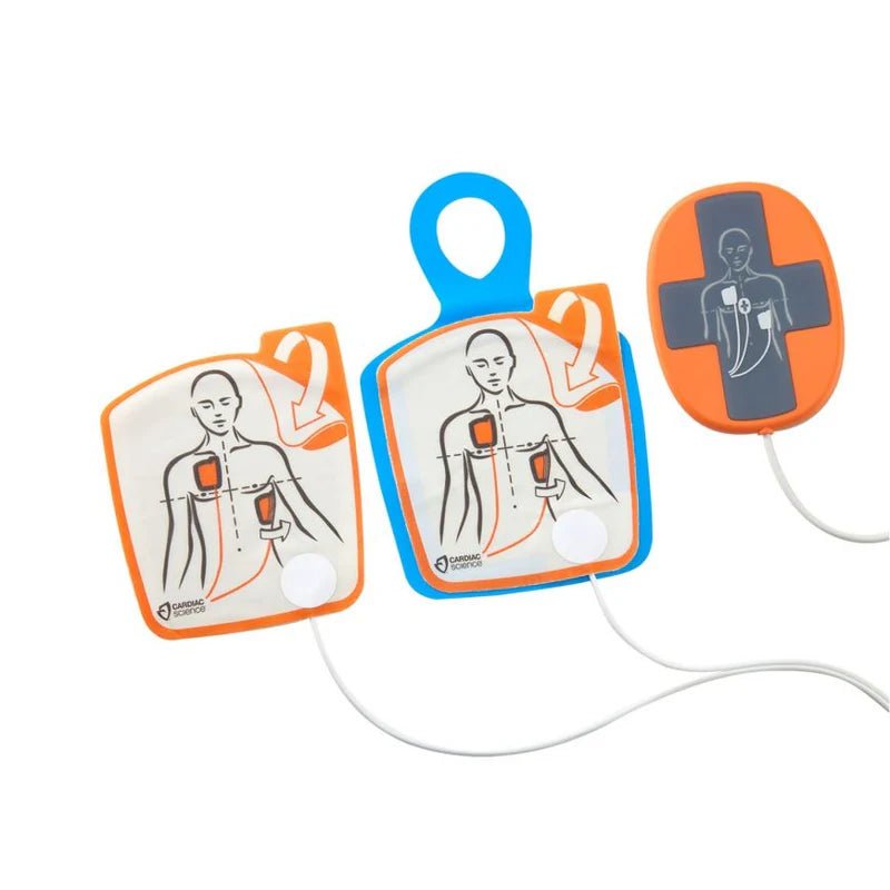 Cardiac Science Powerheart G5 AED Electrode Pads with CPR Feedback for Adults - Ideal for Emergency Cardiac Arrest Response in Homes, Offices & Public Spaces