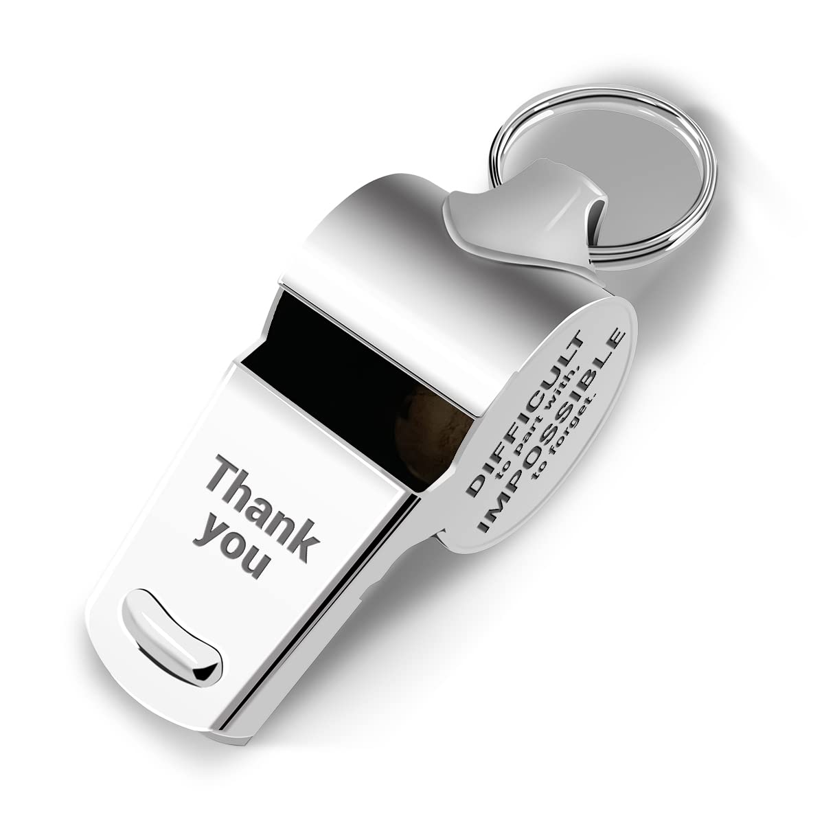 Premium Referee Whistle with Lanyard - Loud Sports Whistle for Coaches, Trainers & Officials - Durable Metal Coach Whistle for Soccer, Basketball & Football Games - Perfect Coaching Gift for Men & Women