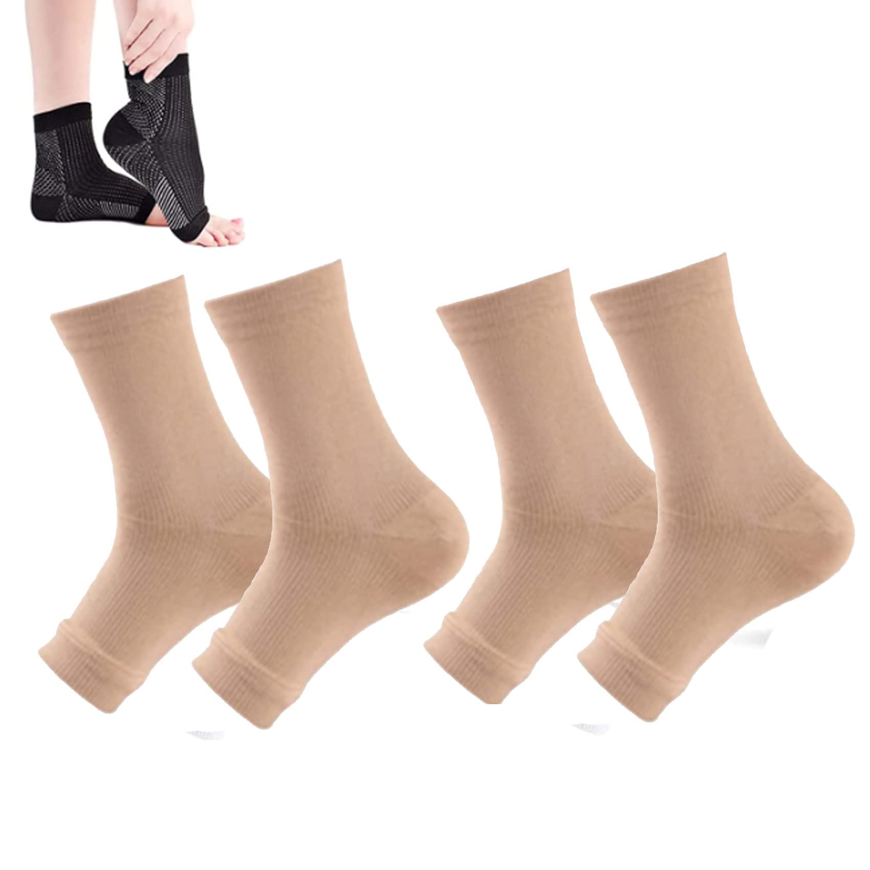 Heelsium Compression Socks for Pain Relief - Men & Women for Neuropathy & Heel Pain