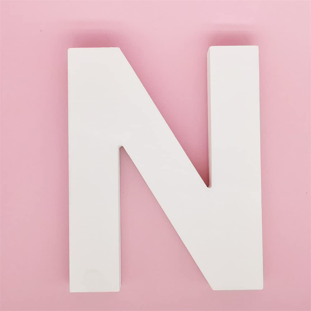 Wooden Wall Letters for Home Decor - Freestanding Wood Alphabet Letters for Kids Bedroom, Wedding, Birthday Party Decorations - Perfect for Nursery, Living Room, and Event Backdrops
