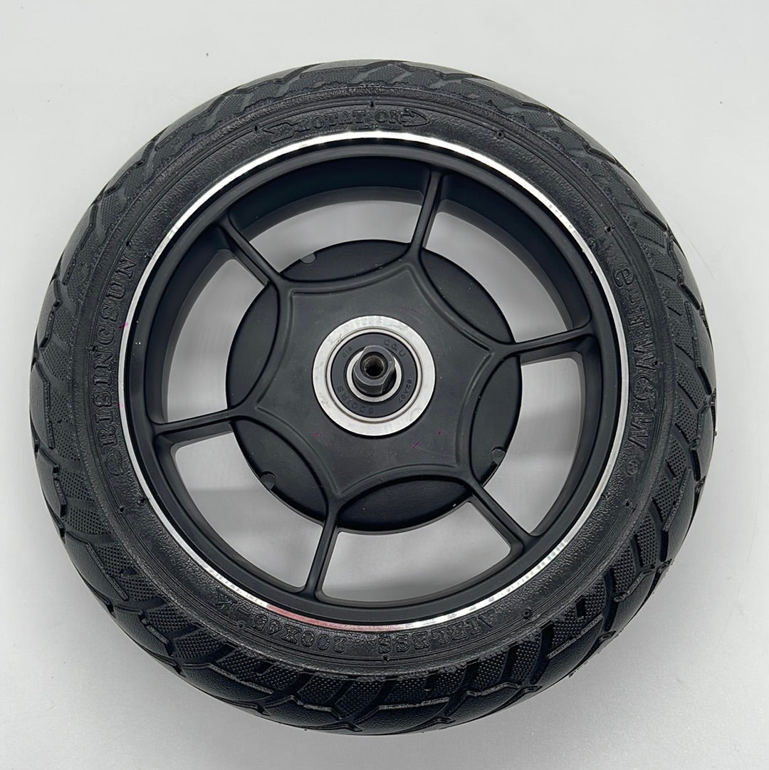 Mosquito Rear Wheel with Rubber Tire - Replacement Bike Wheel for Kids Bicycles, Perfect for Outdoor Cycling and Play