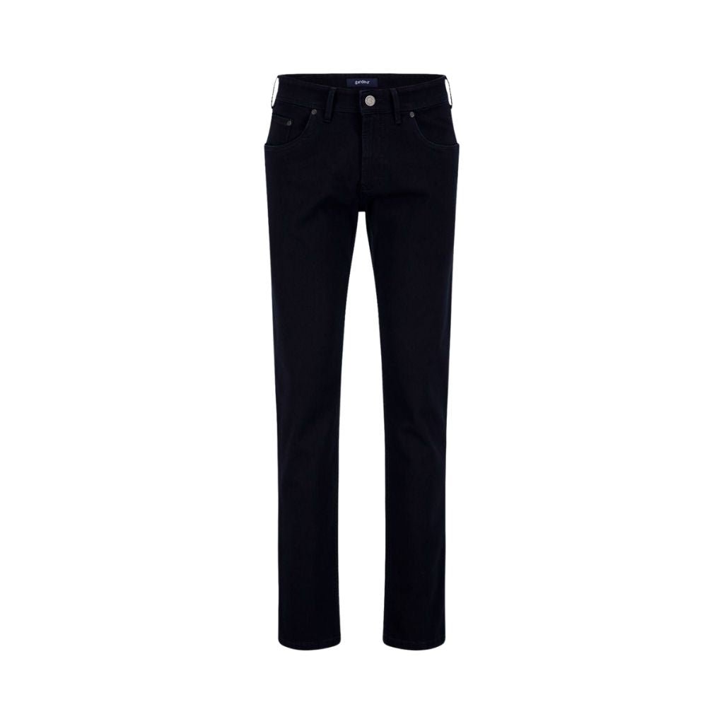 GARDEUR Sandro Business Hero Jeans - Premium Dark Denim Slim Fit Men's Trousers for Office & Casual Wear | Comfortable Work Pants for Professionals