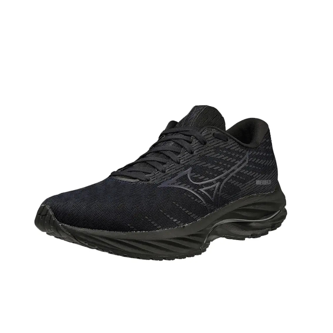 Mizuno Wave Rider 26 Running Shoes for Men - Night Sky/Odyssey Gray/Black - Lightweight Cushioned Sneakers for Jogging, Training & Marathon Running
