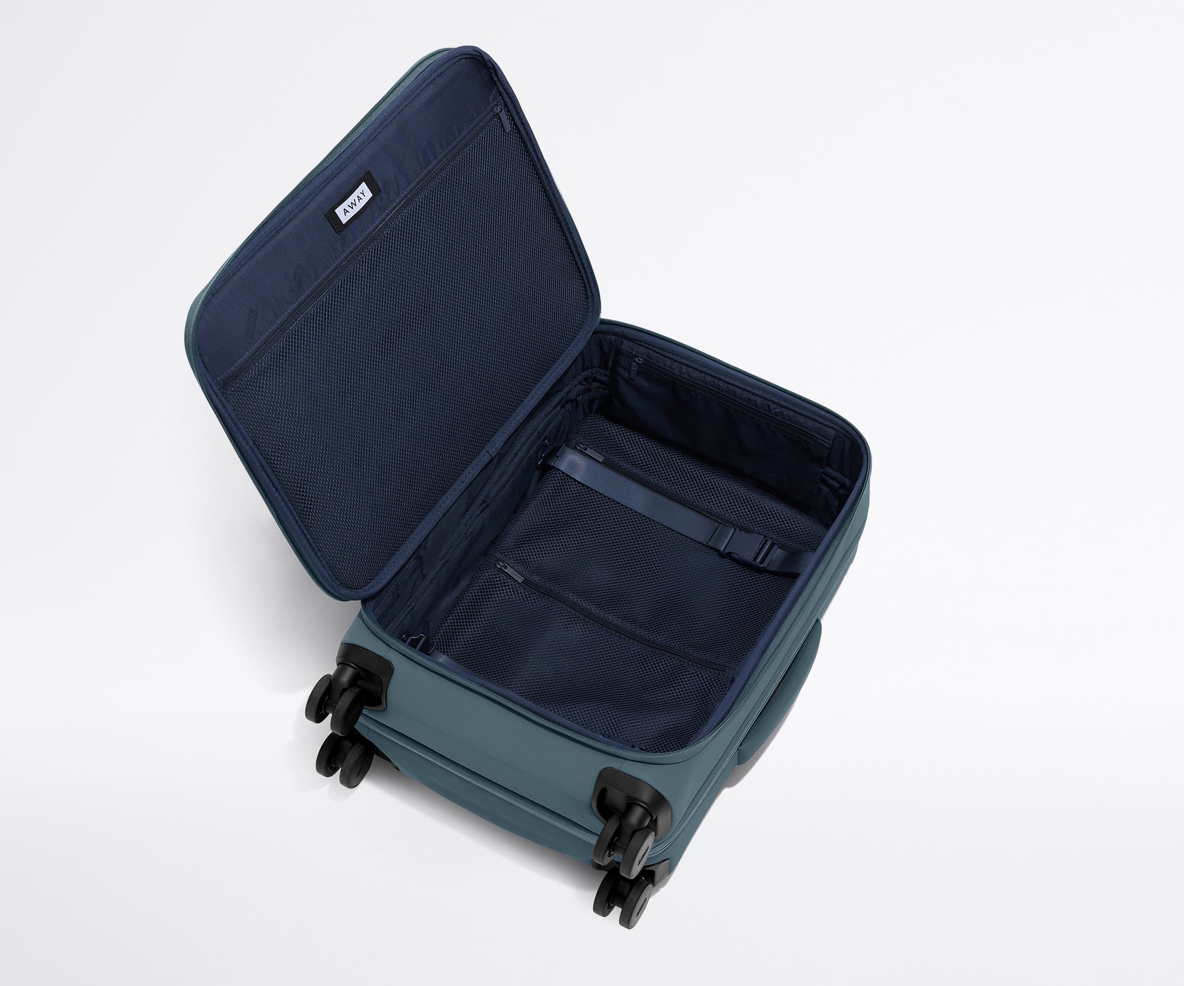 Coast Blue Softside Bigger Carry On Luggage - Perfect for Air Travel & Weekend Getaways