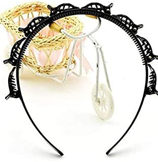 Shyam Creation Hair Bands & Braid Tools Set - 4 Pack Hair Clips & Barrettes for Women & Girls with Thin or Thick Hair | Perfect for School, Workout, Party & Daily Styling