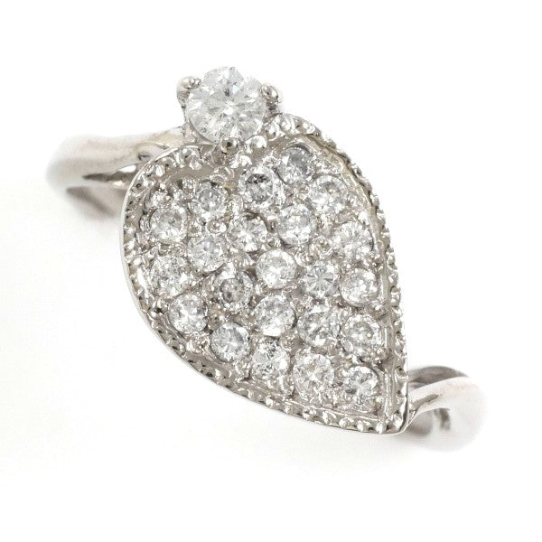18K White Gold Diamond Ring for Women - Elegant Solitaire Engagement & Wedding Band - Perfect for Proposals, Anniversaries, and Special Occasions