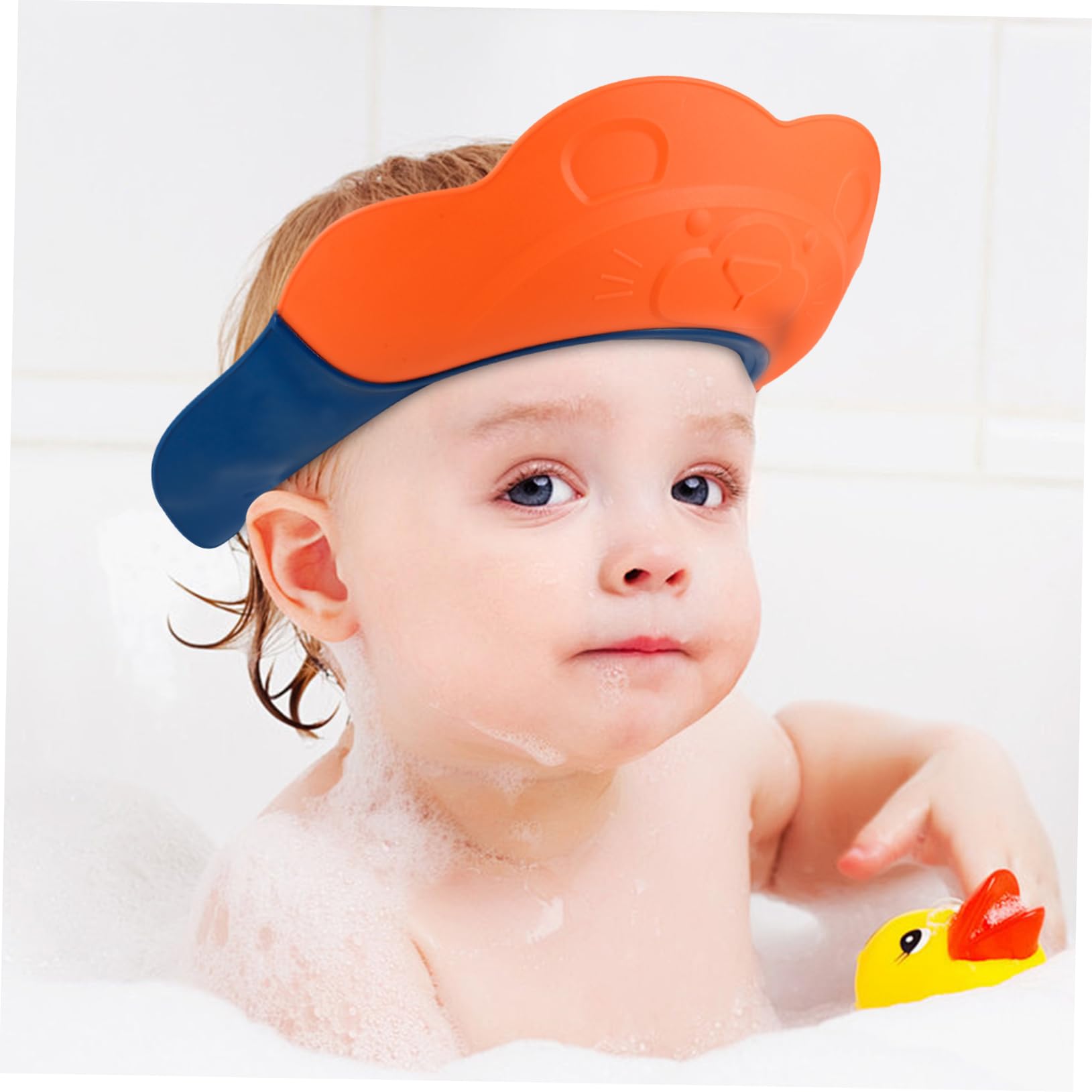 Totority 3-Pack Baby Shower Caps - Waterproof Infant Bath Visor & Hair Protection for Toddlers - Perfect for Bath Time, Swimming & Hair Care