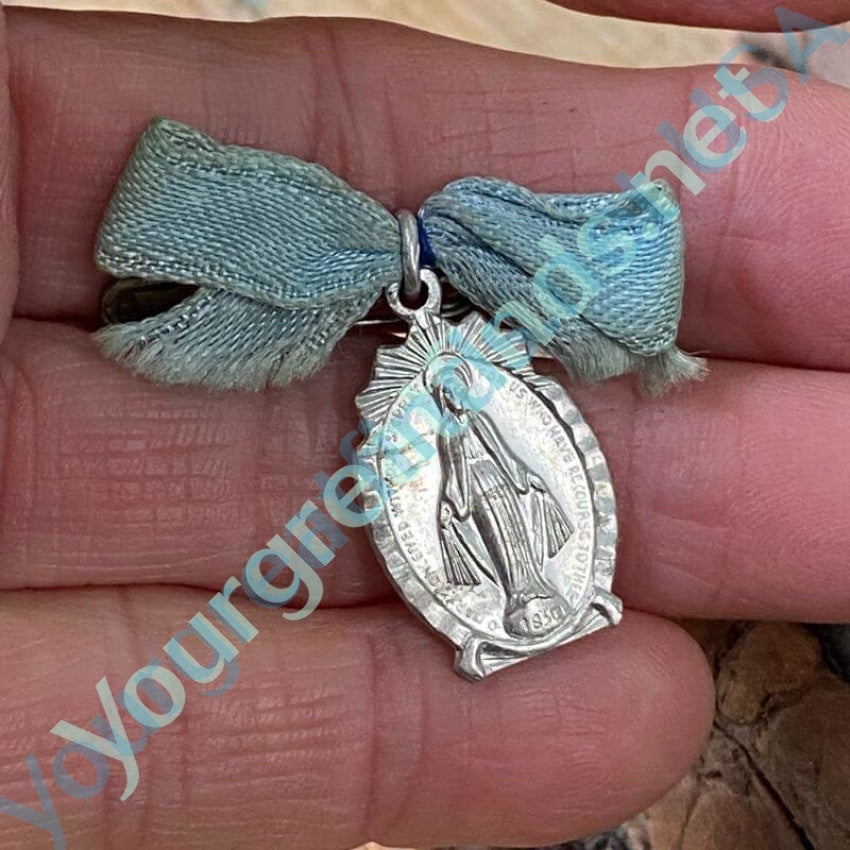 Religious Baby Boy Catholic Metal Pin - Sweet Devotional Gift for Baptism, First Communion & Christening Ceremonies