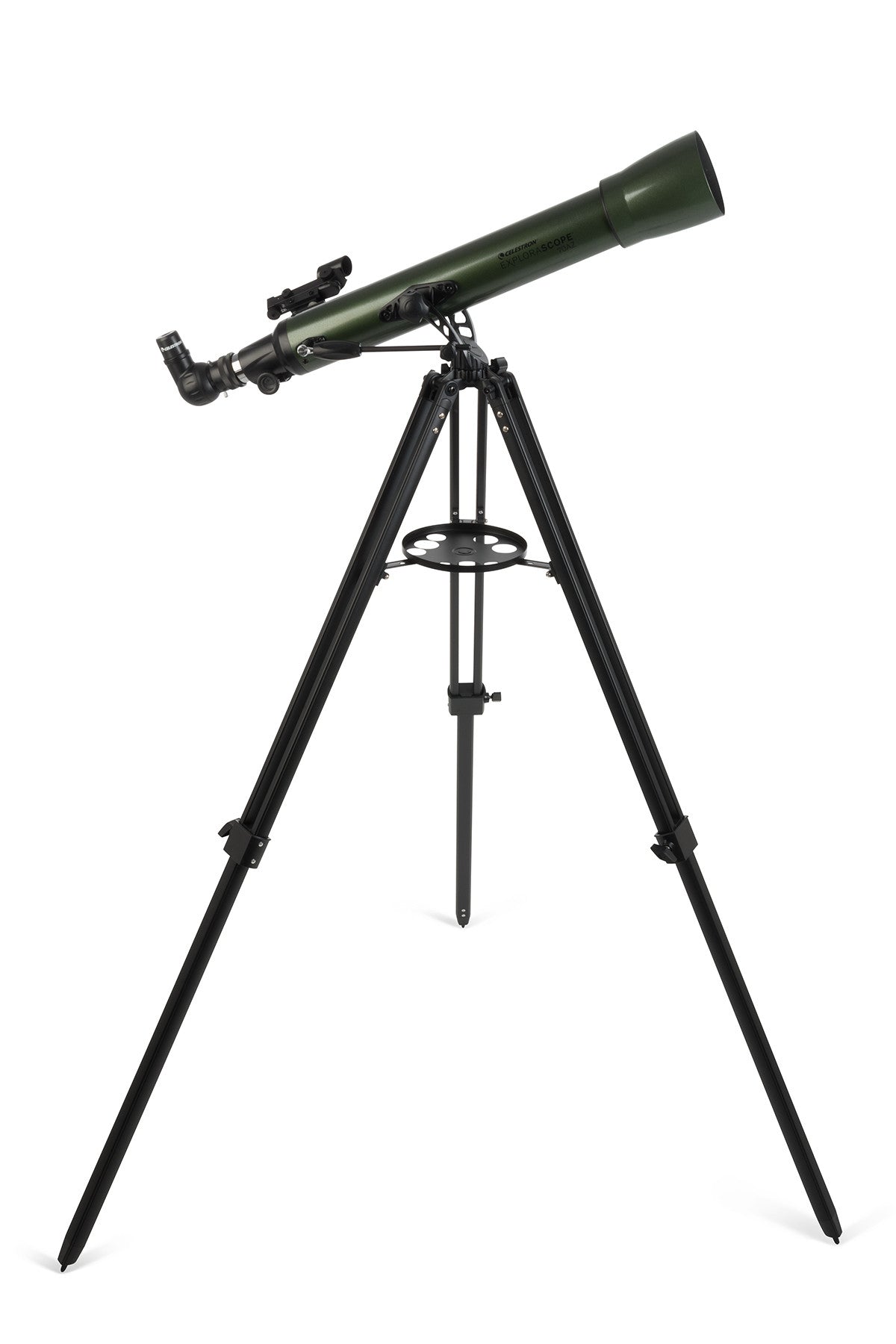 ExploraScope 70AZ Telescope for Adults & Kids - Portable Refractor Telescope with 70mm Aperture for Stargazing, Moon Viewing & Astronomy Beginners - Perfect for Backyard, Camping & Outdoor Adventures