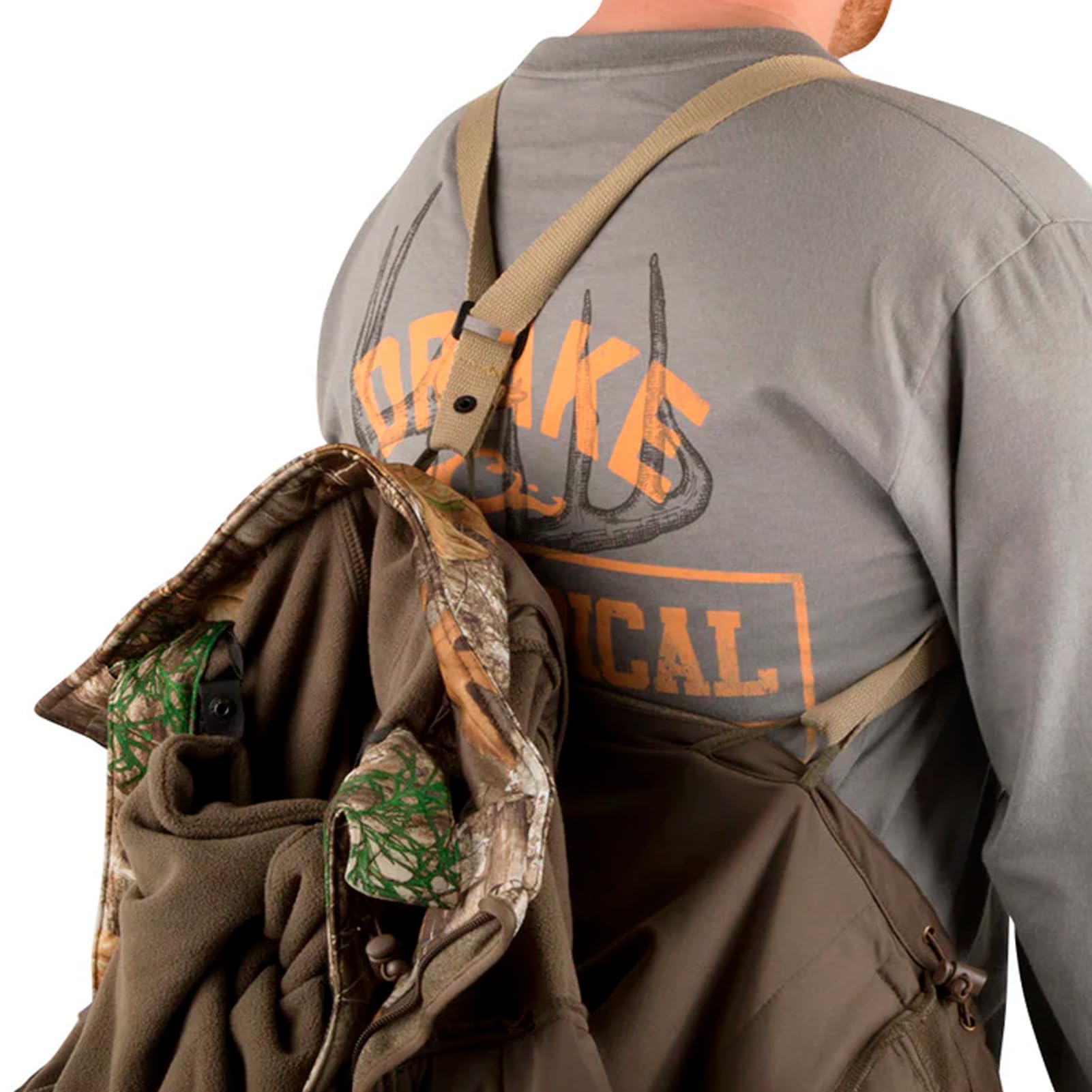 Drake Waterfowl Stand Hunters Silencer Jacket with Agion Active Technology - Realtree Edge Camo - XX-Large - Waterproof Hunting Jacket for Cold Weather & Outdoor Adventures