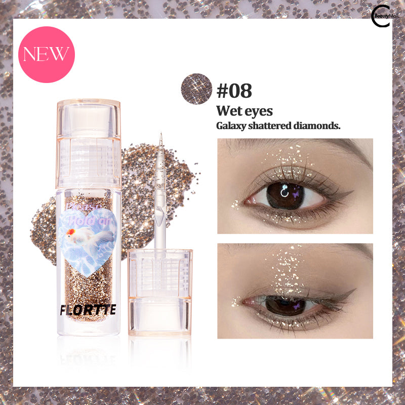 FLORTTE Heart Attack Liquid Eyeshadow - Long Lasting, Waterproof, Highly Pigmented Eye Makeup for Party, Date Night & Special Occasions