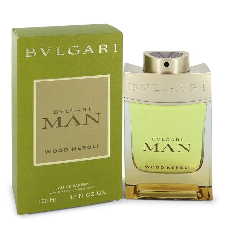 Premium Men's Wood Neroli Eau de Parfum Spray - 3.4 oz / 100ml - Long-Lasting Fragrance for Date Night, Office & Special Occasions