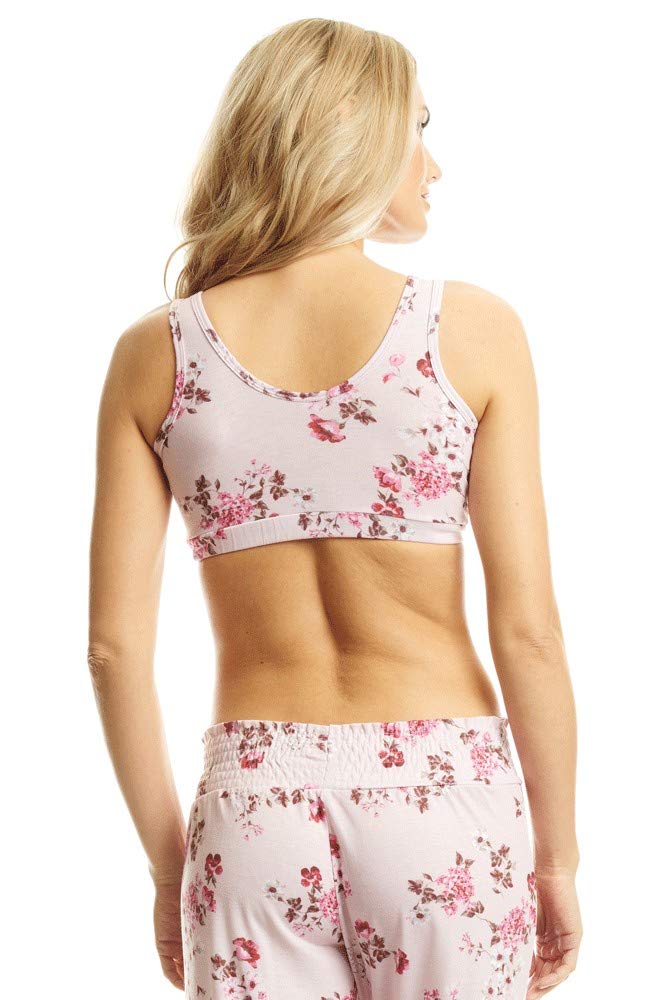 Comfortable 3-Pack Women's Paisley Maternity & Nursing Sleep Bras - Soft Support for Pregnancy & Breastfeeding - Perfect for Nighttime & Lounge Wear