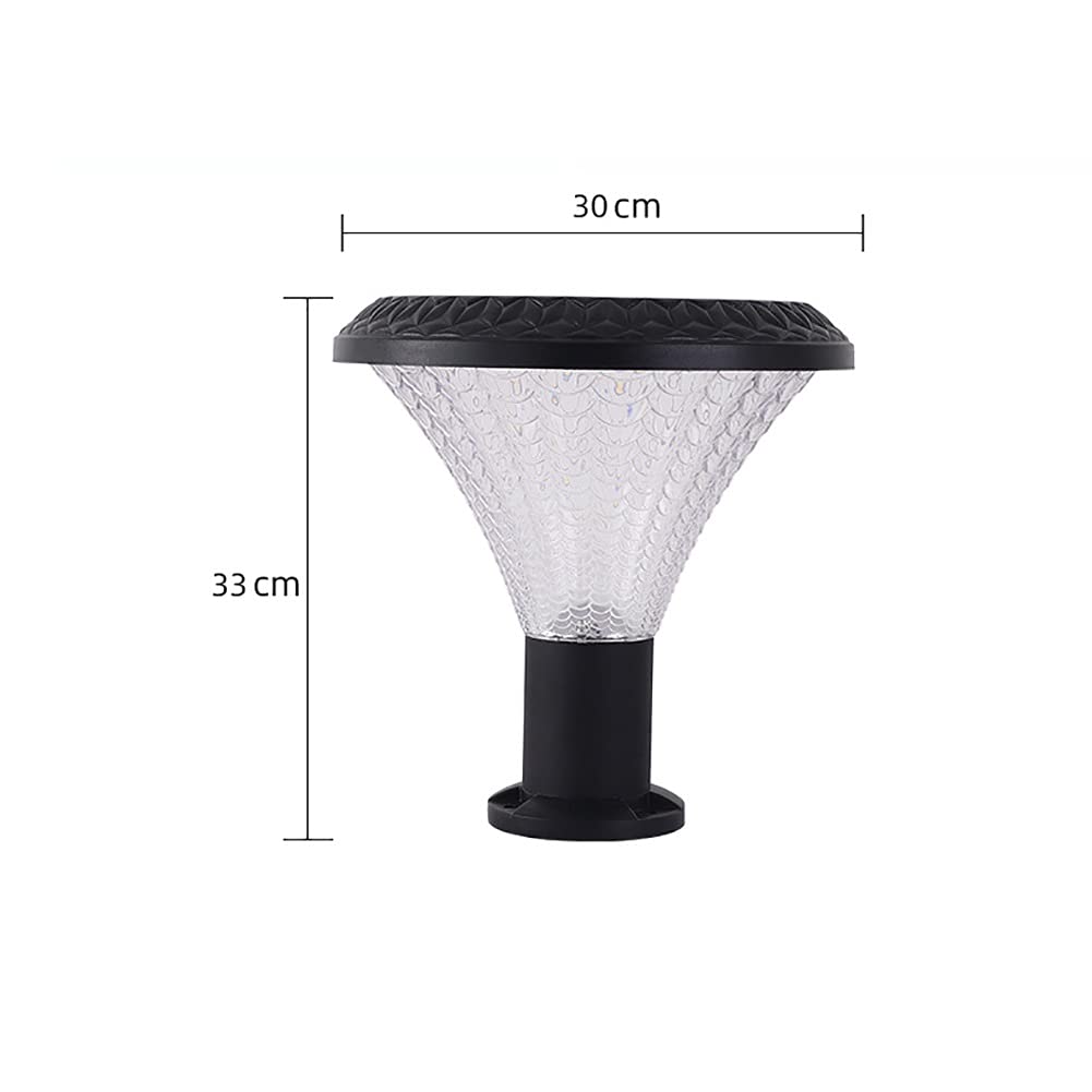 Solar Powered Outdoor Post Lights - Waterproof LED Deck & Garden Pillar Lighting for Fence, Wood Columns & Pathways | Perfect for Patio, Yard & Landscape Decoration at Night