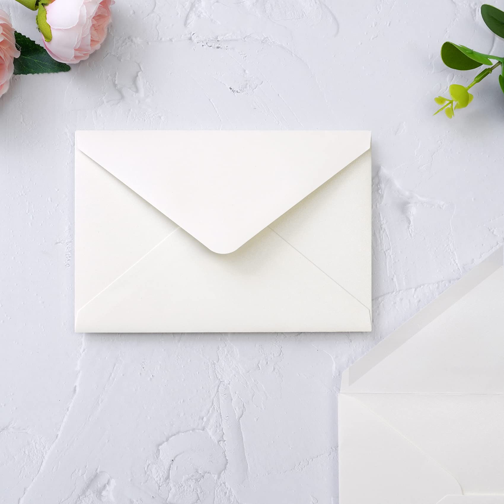 PONATIA 50 Pack A4 Envelopes, 4.25x6.12