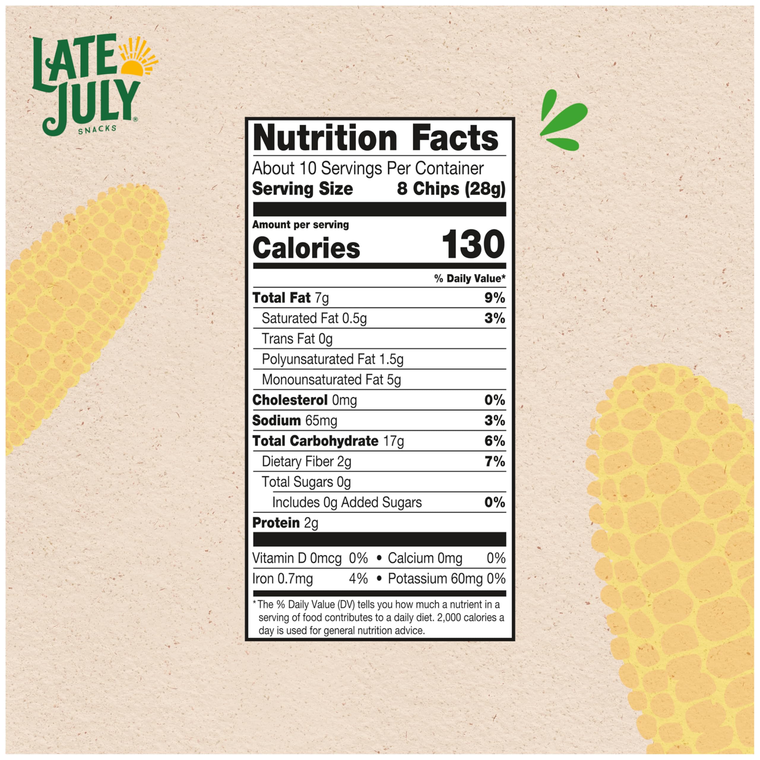 Organic Thin & Crispy Tortilla Chips with Sea Salt | Late July Snacks | 10.1 oz Bag | Perfect for Parties, Snacking & Healthy Diets
